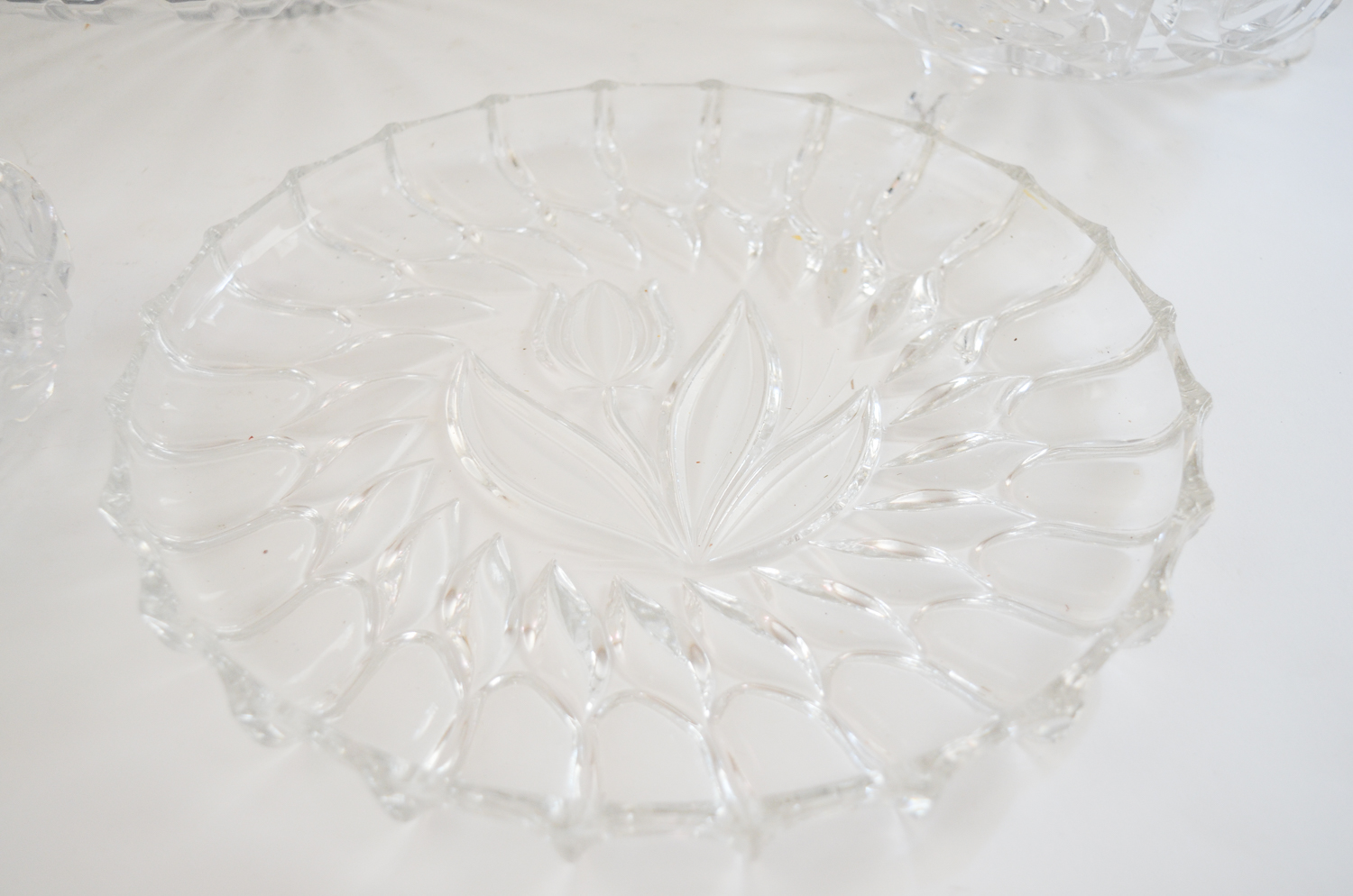 Collection of Crystal Serveware