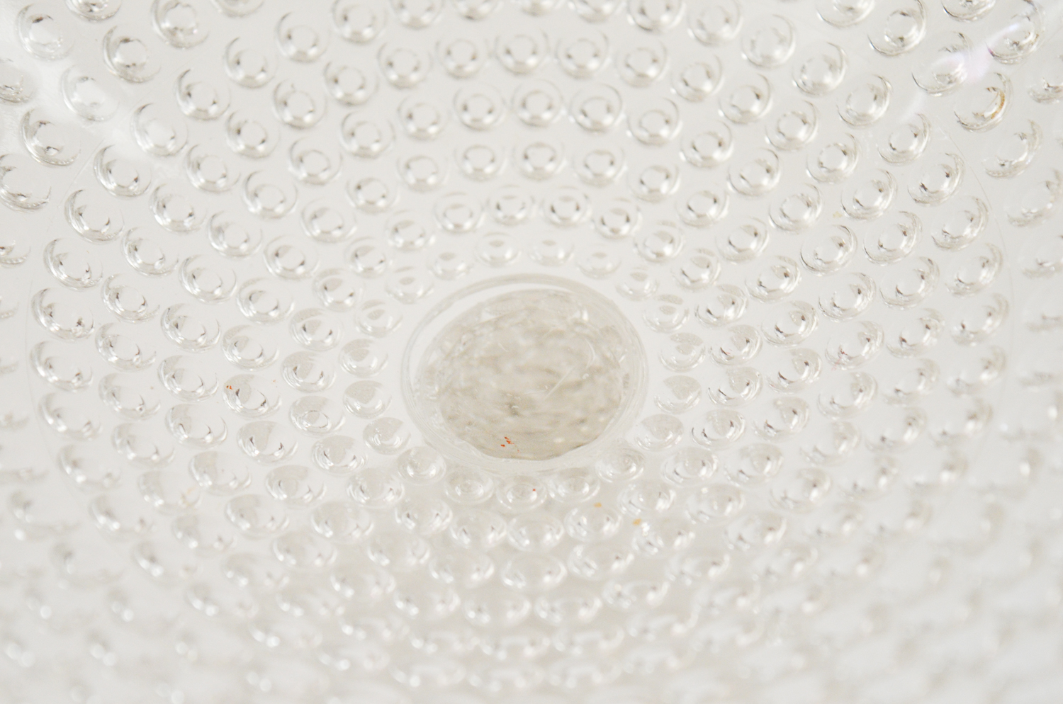 Hobnail Glass Footed Compote