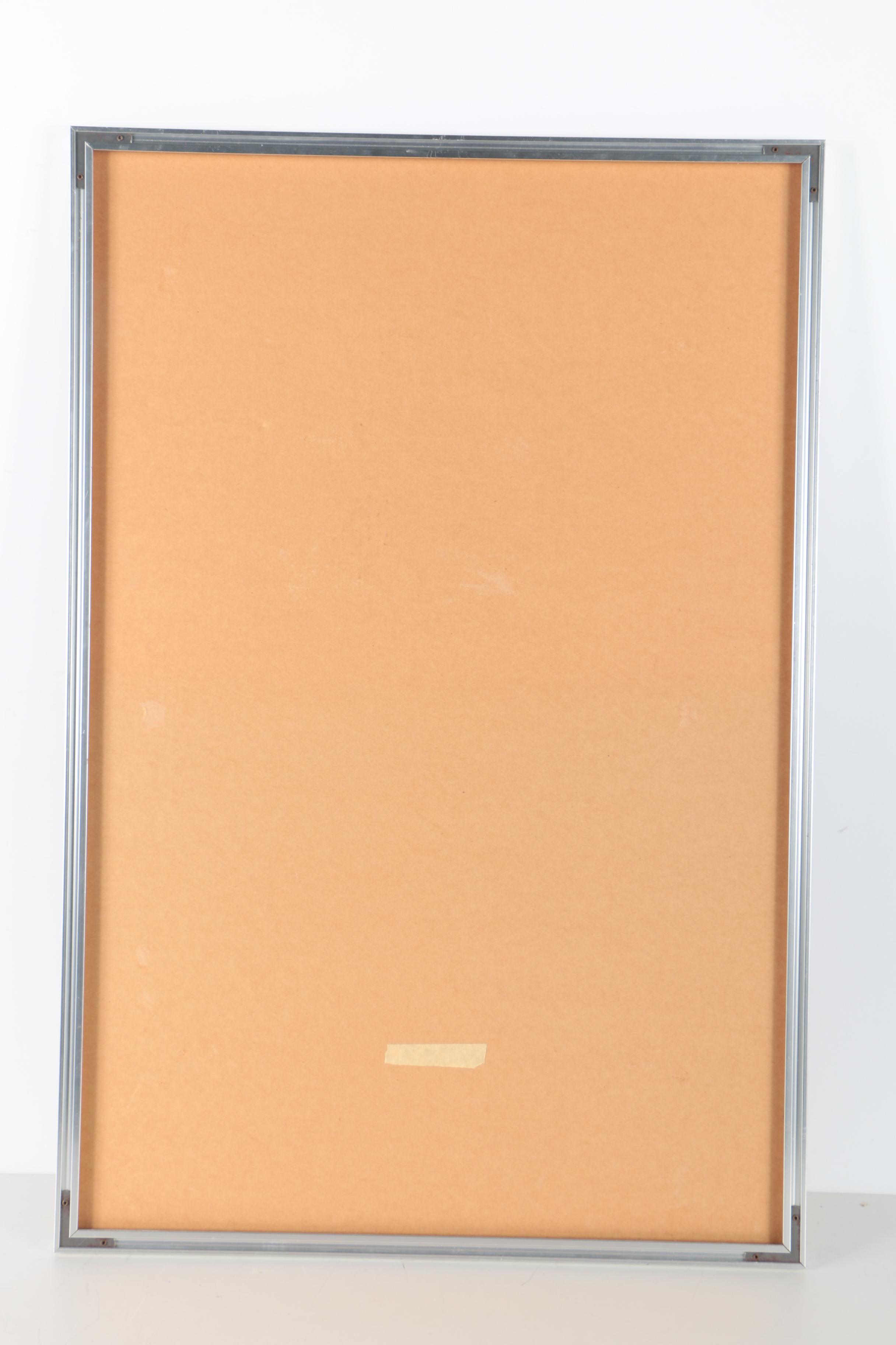 Galerie Beyeler 1967 Lithograph Poster After Pablo Picasso's "Seated Woman With Wrist Watch"