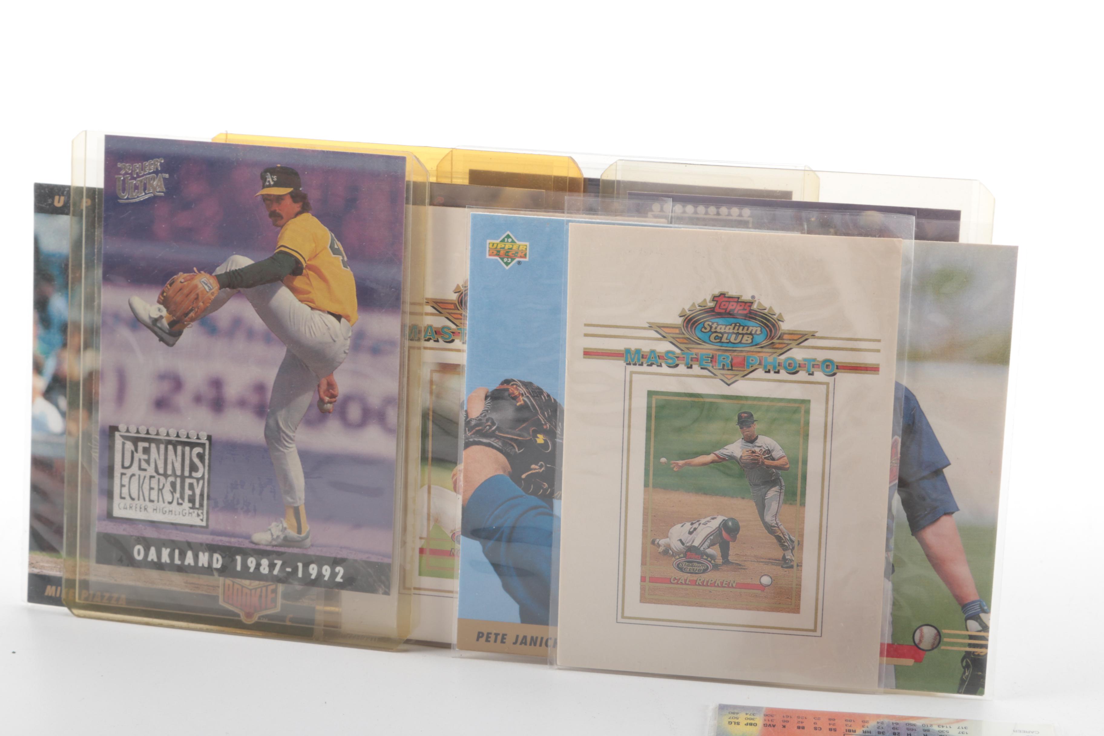 Collection of 1990s Baseball Cards