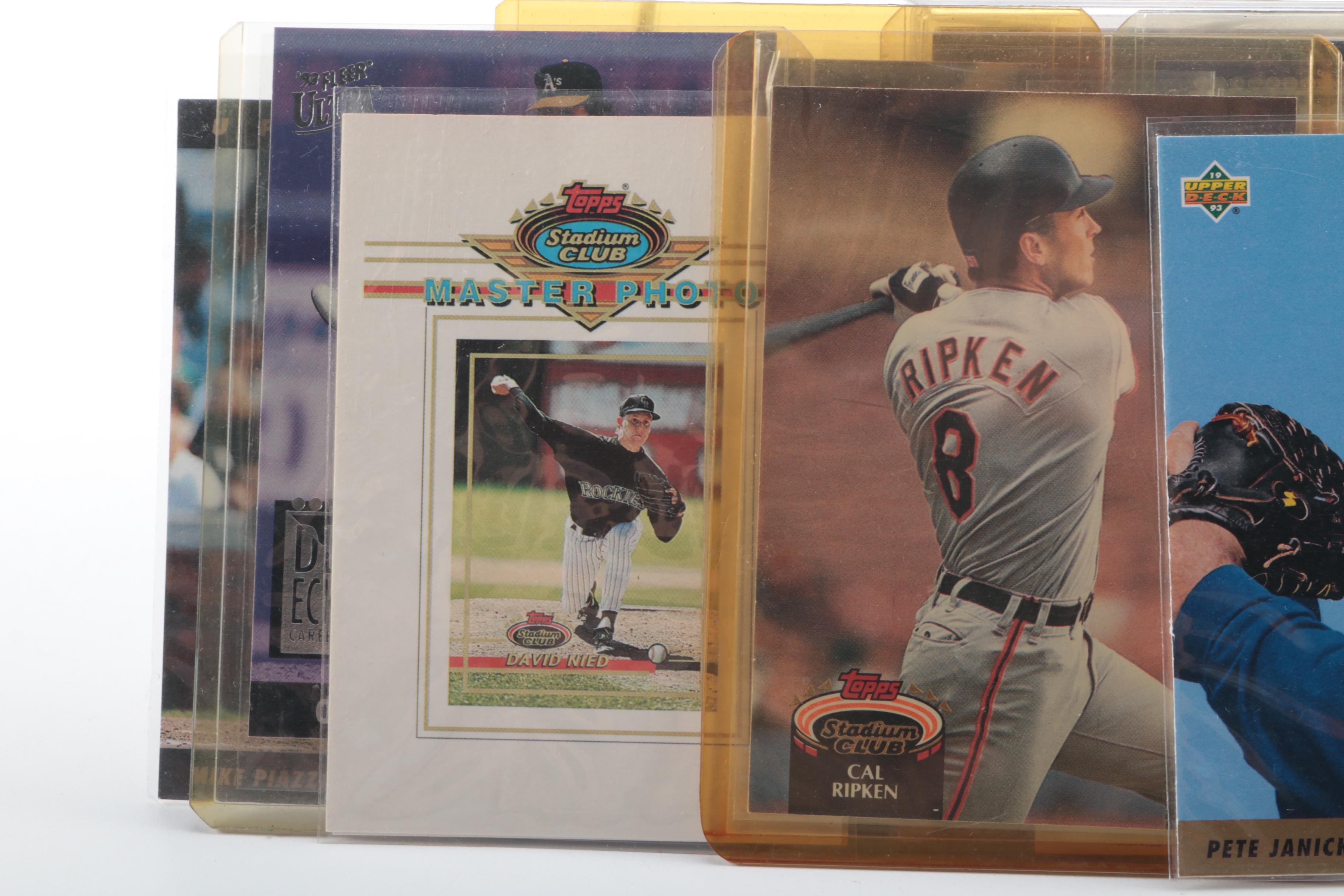 Collection of 1990s Baseball Cards