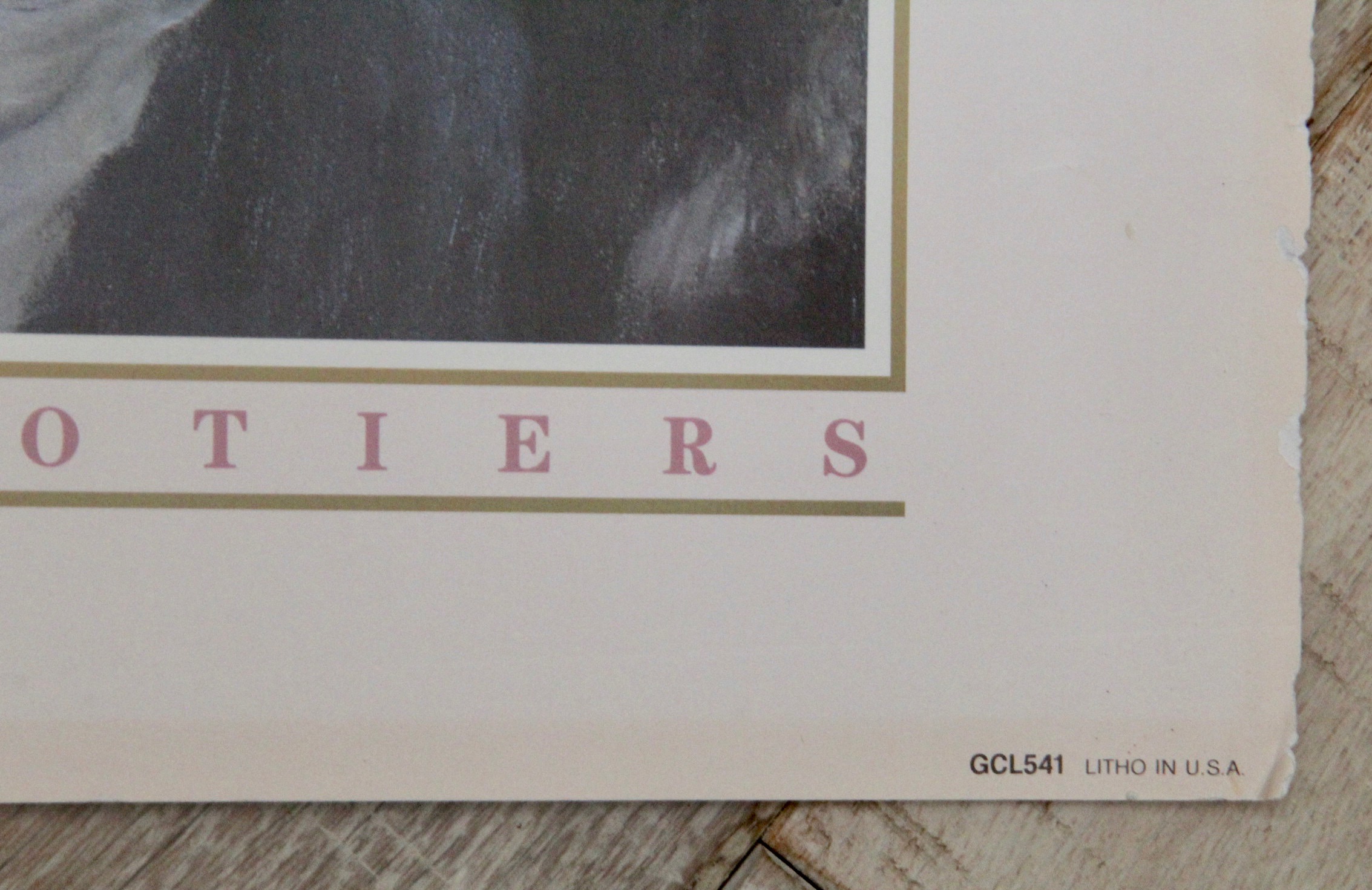 Offset Lithograph Poster After Renoir