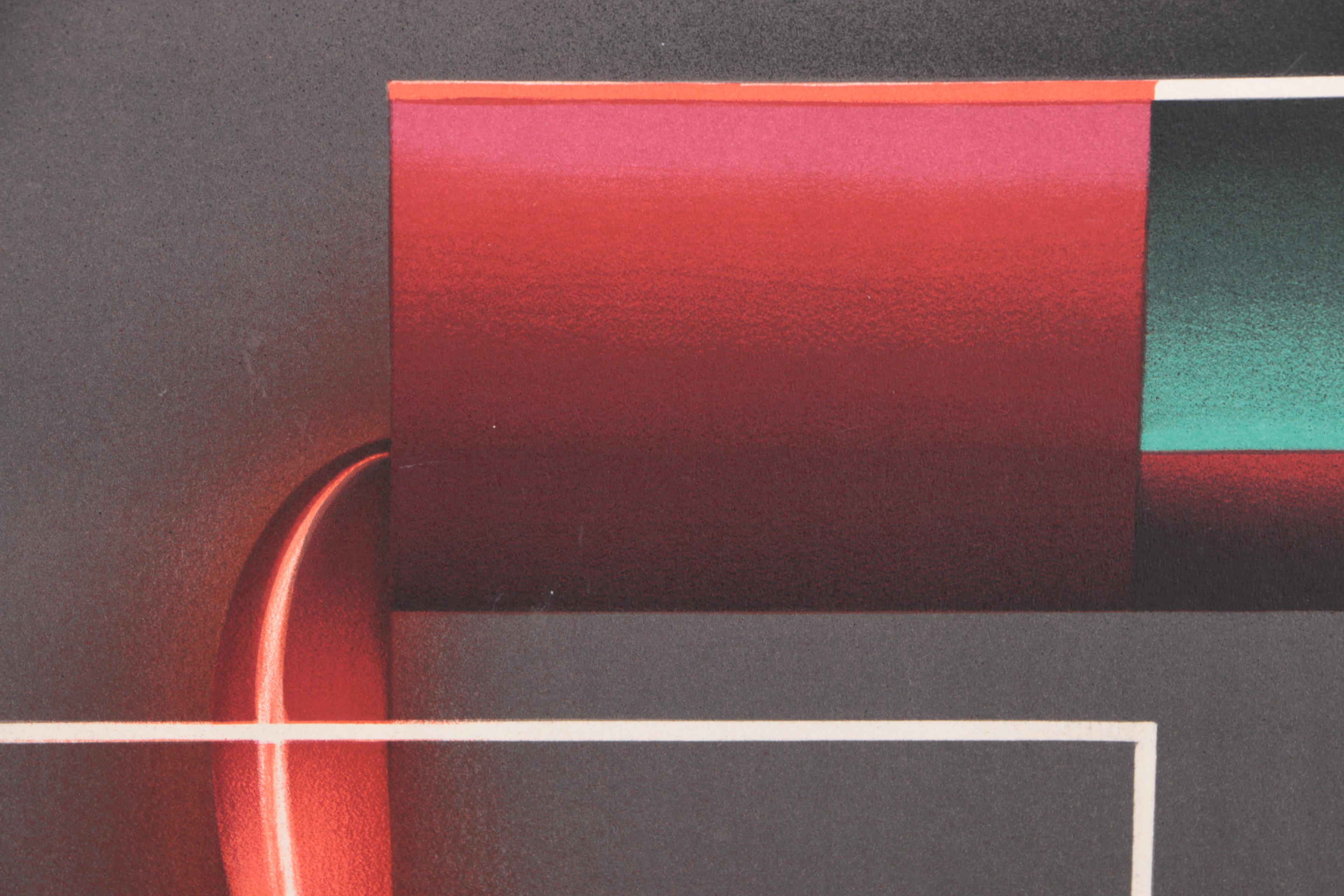 Chromolithograph Poster Featuring A.M. Cassandre "Willi's Wine Bar"