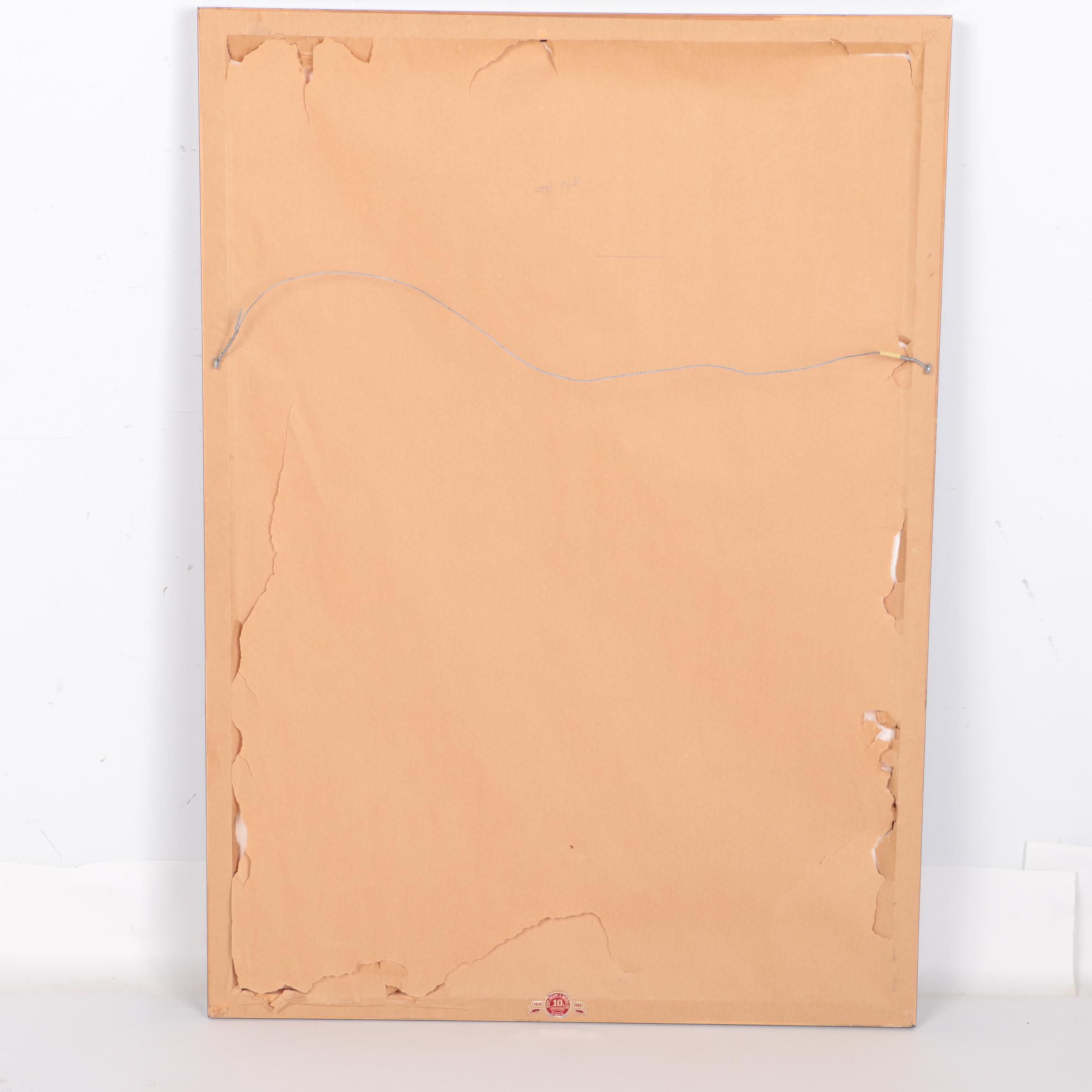 Chromolithograph Poster Featuring A.M. Cassandre "Willi's Wine Bar"