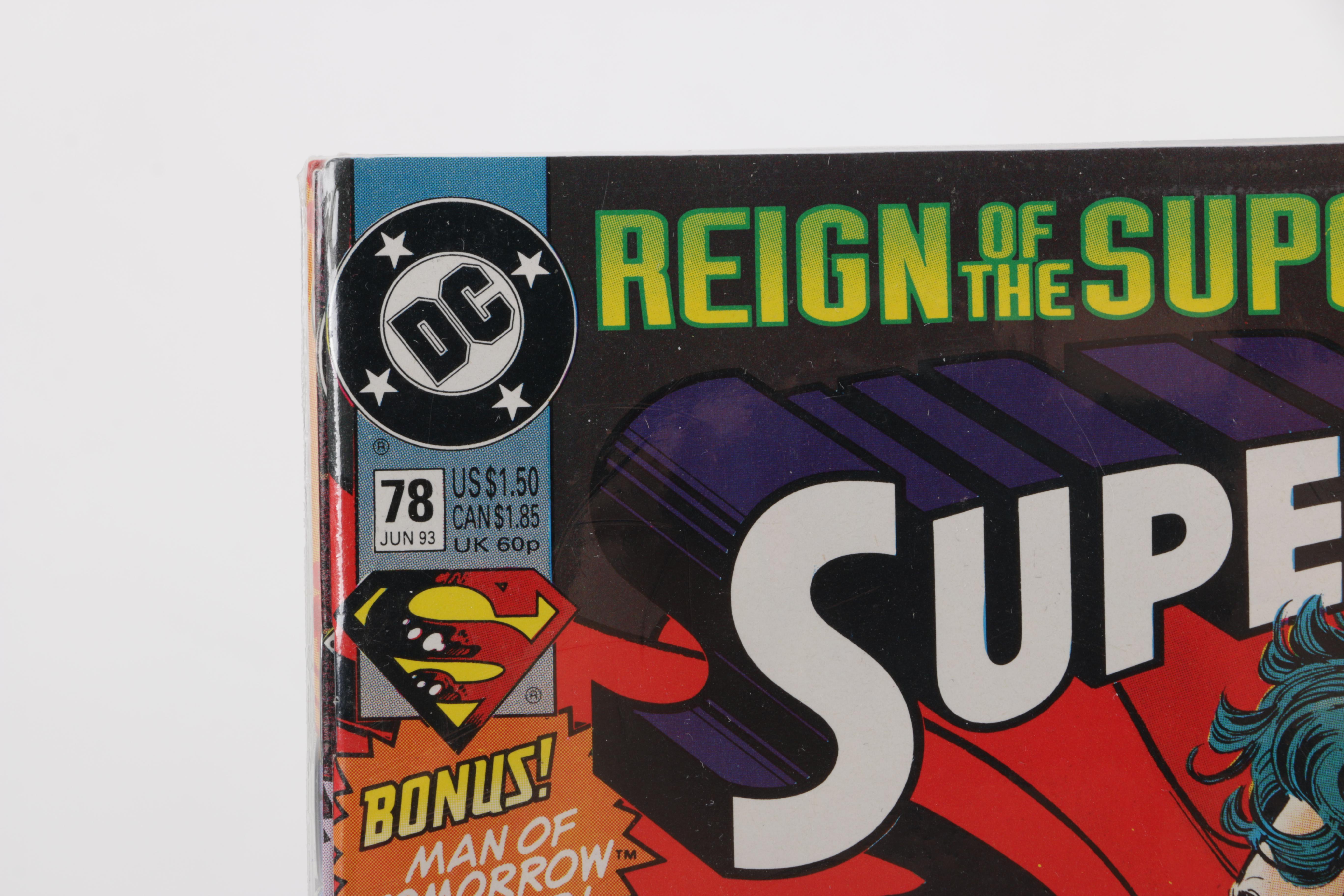 1990s "Superman" and "Warlock and the Infinity Watch" Collector's Sets