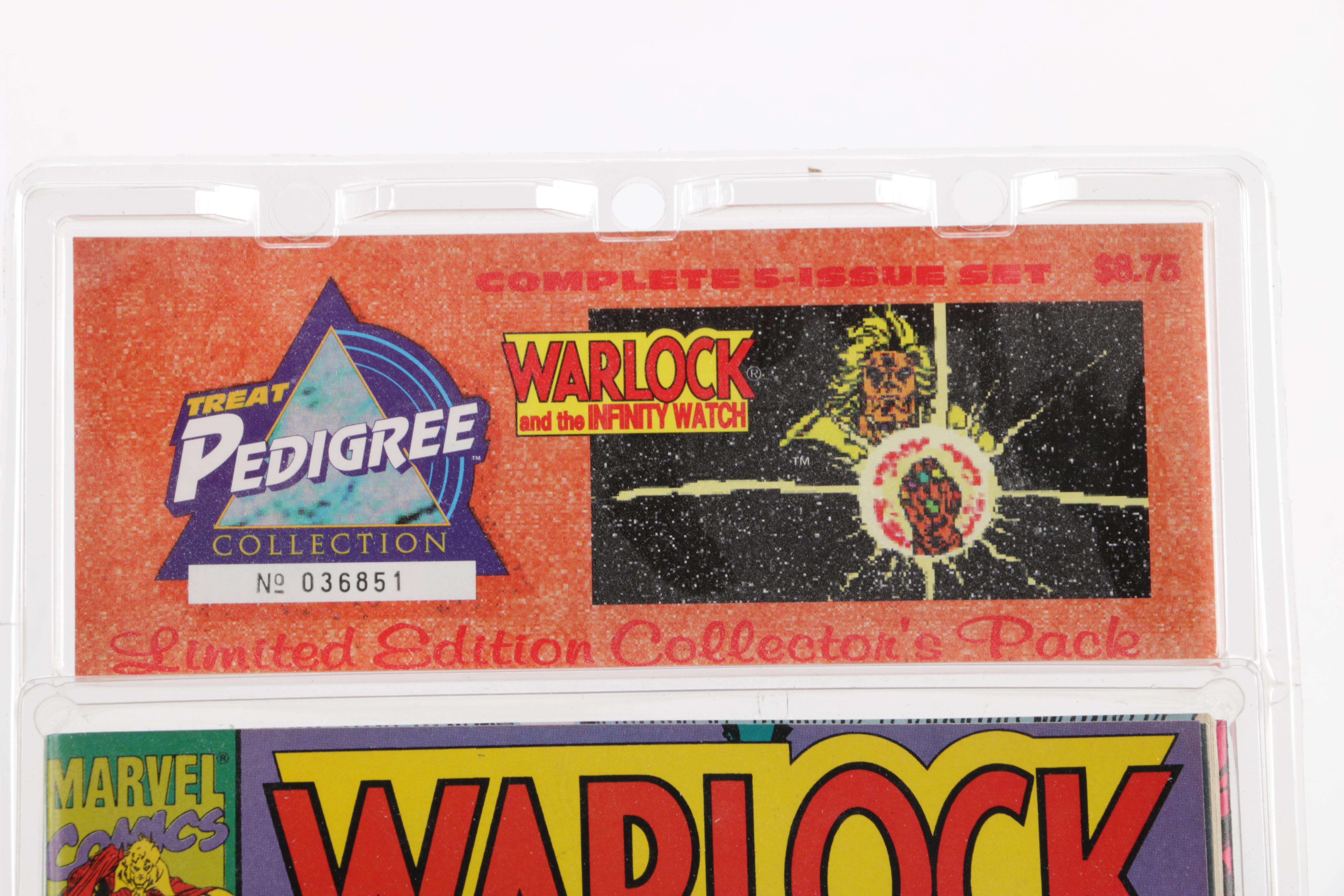 1990s "Superman" and "Warlock and the Infinity Watch" Collector's Sets