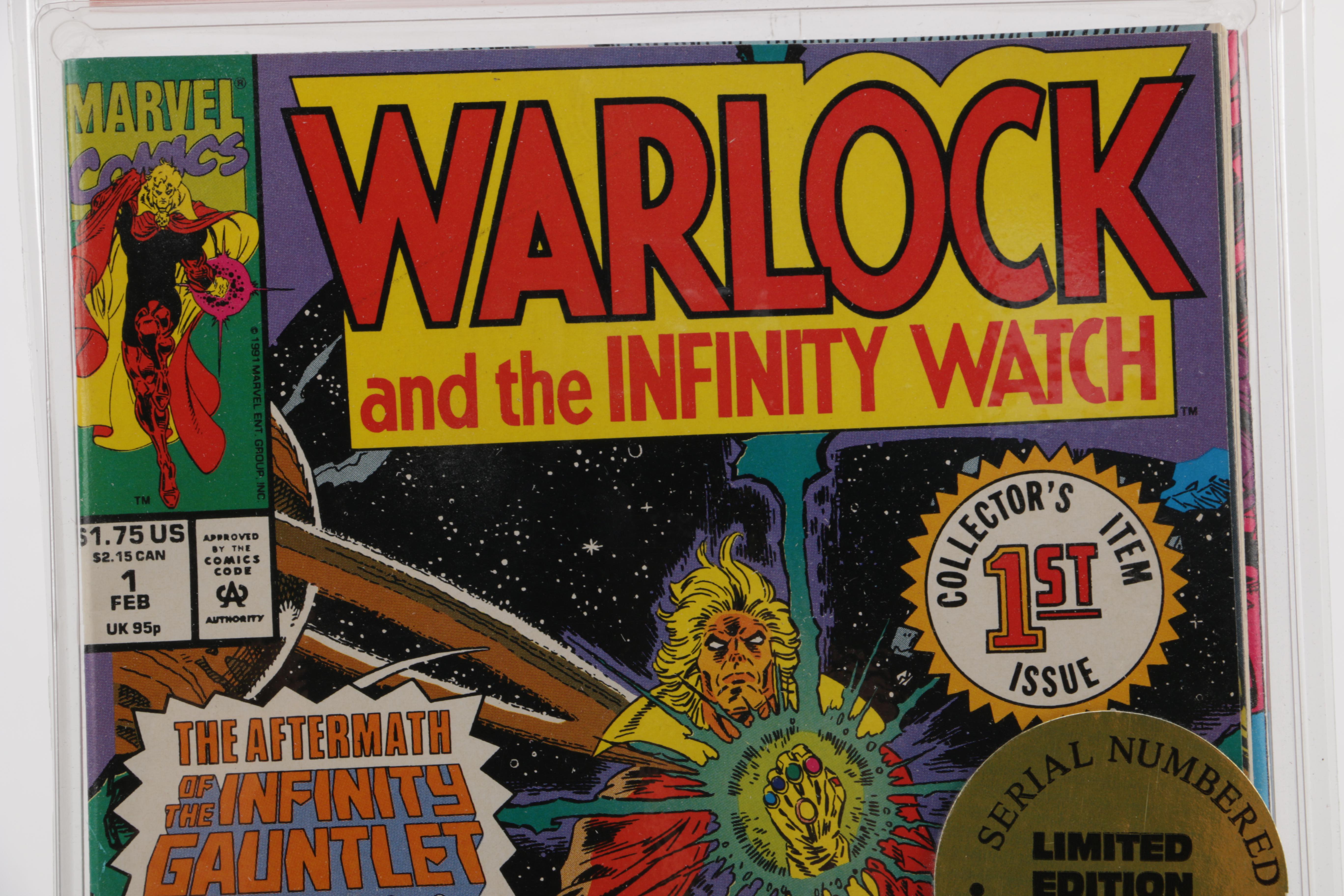 1990s "Superman" and "Warlock and the Infinity Watch" Collector's Sets