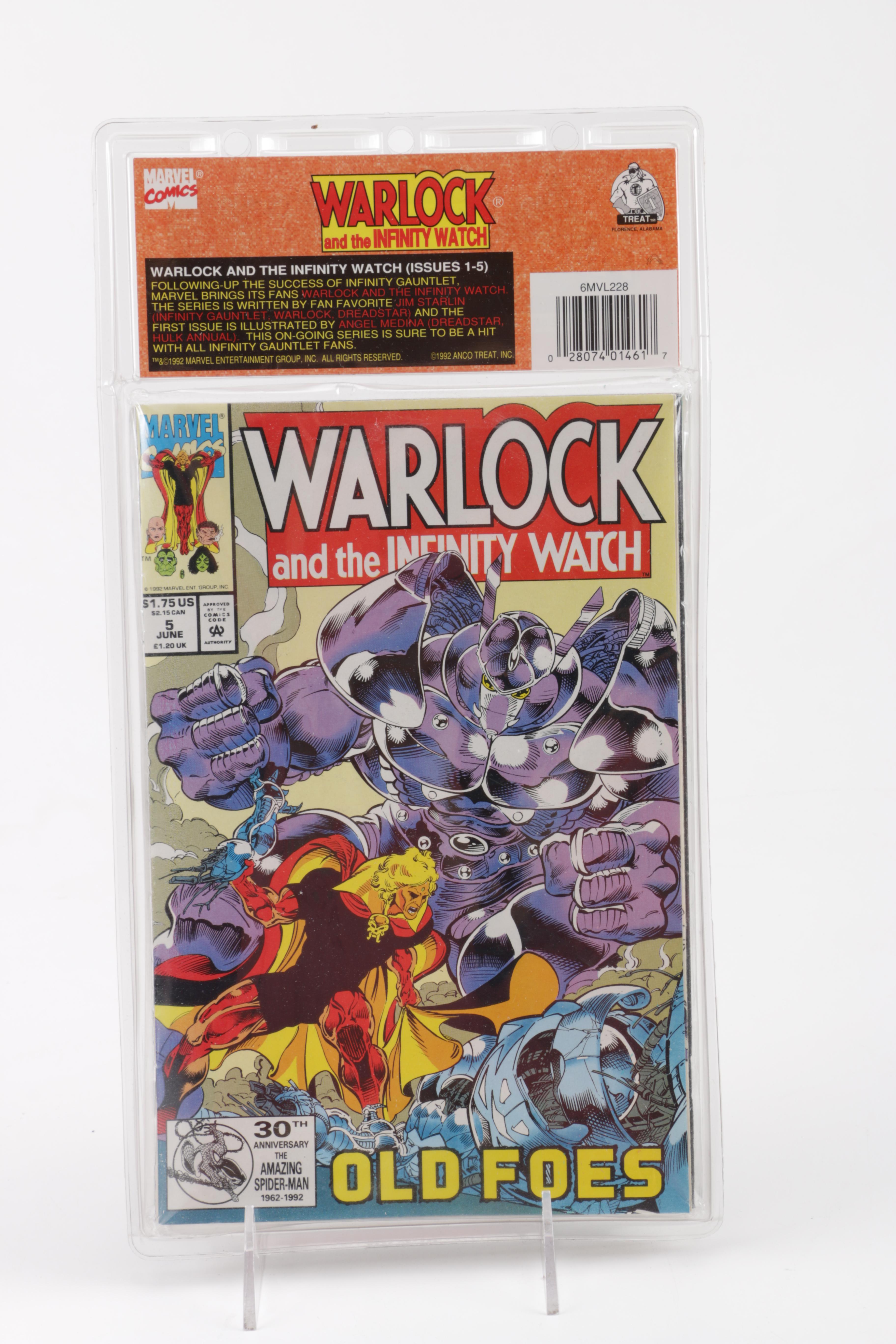 1990s "Superman" and "Warlock and the Infinity Watch" Collector's Sets