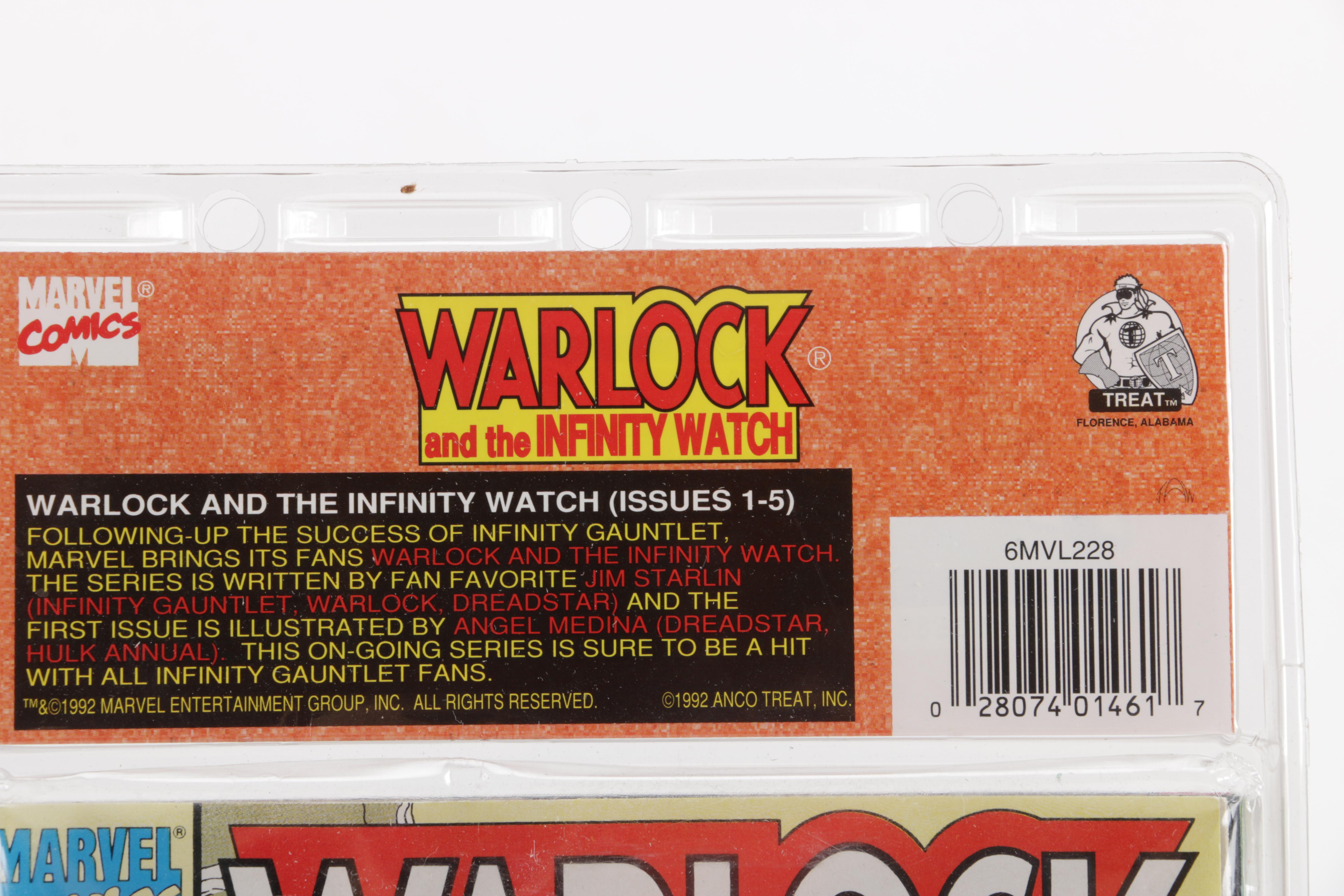 1990s "Superman" and "Warlock and the Infinity Watch" Collector's Sets