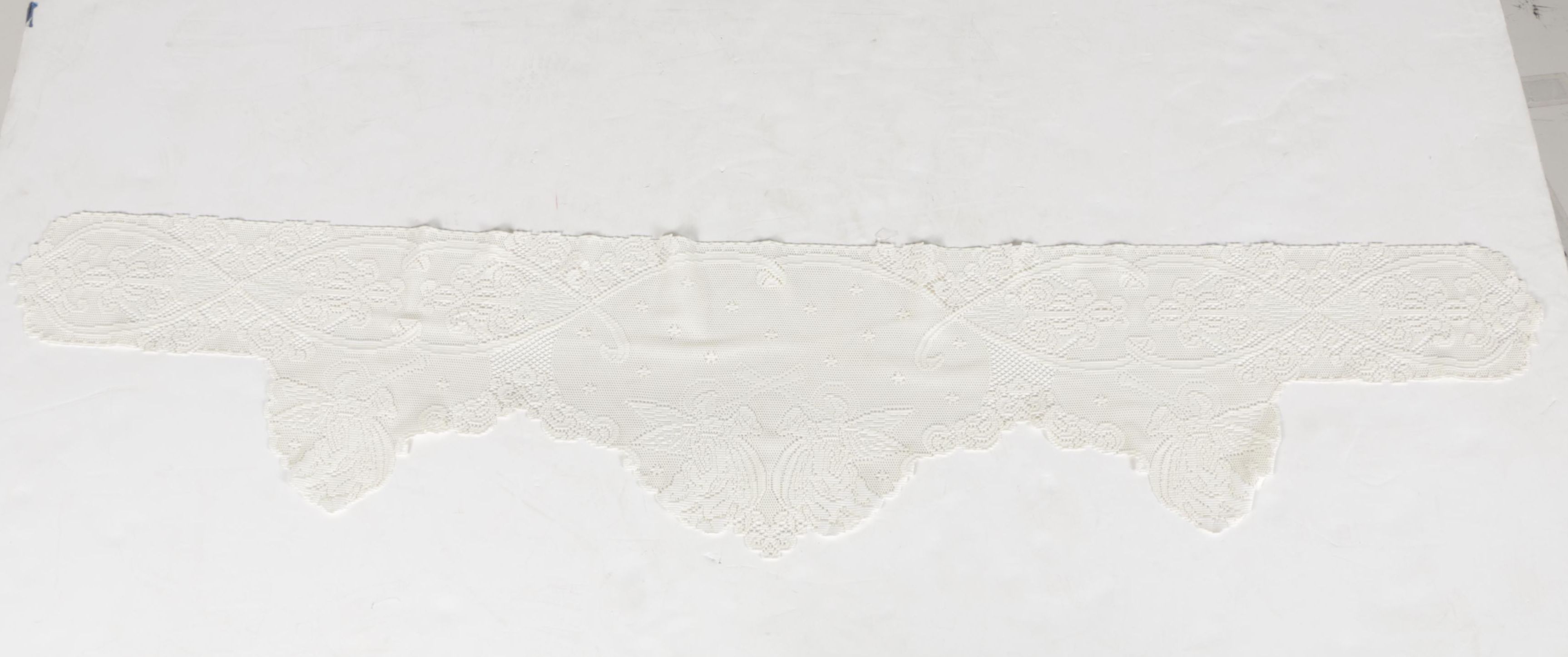 Vintage Lace Table Scarves and Window Valance