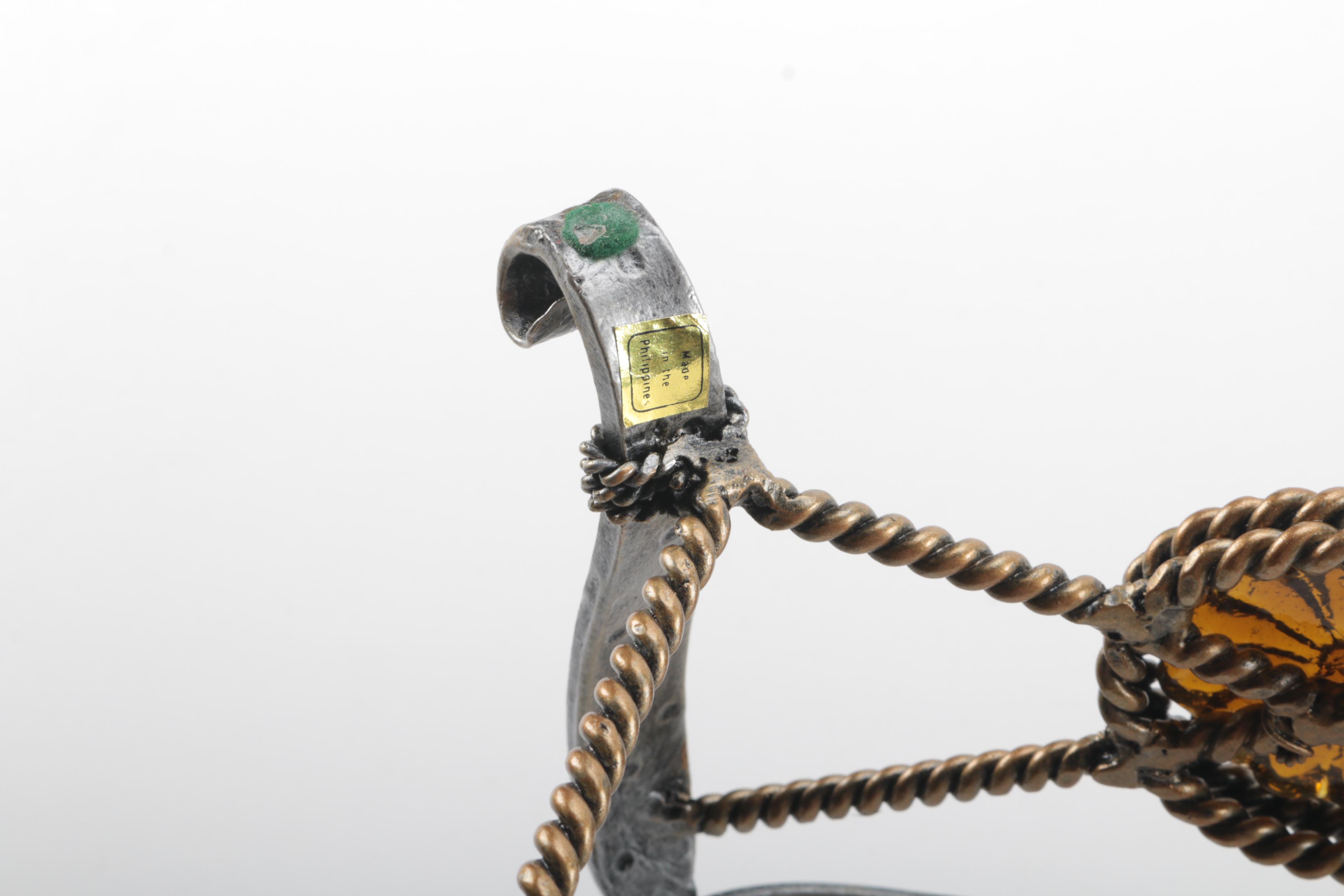 Group of Metal Servingware