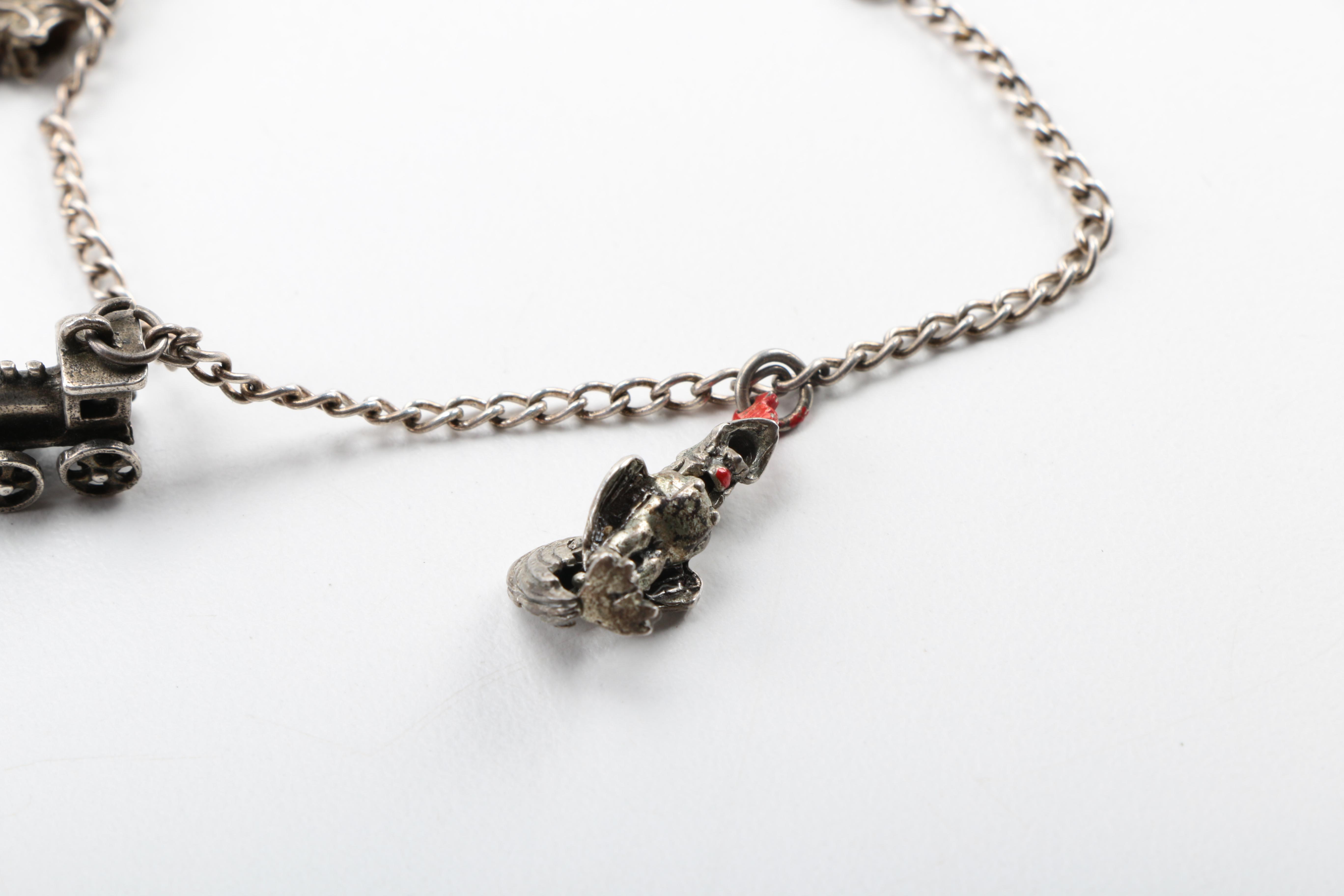 Sterling Silver Charm Bracelets