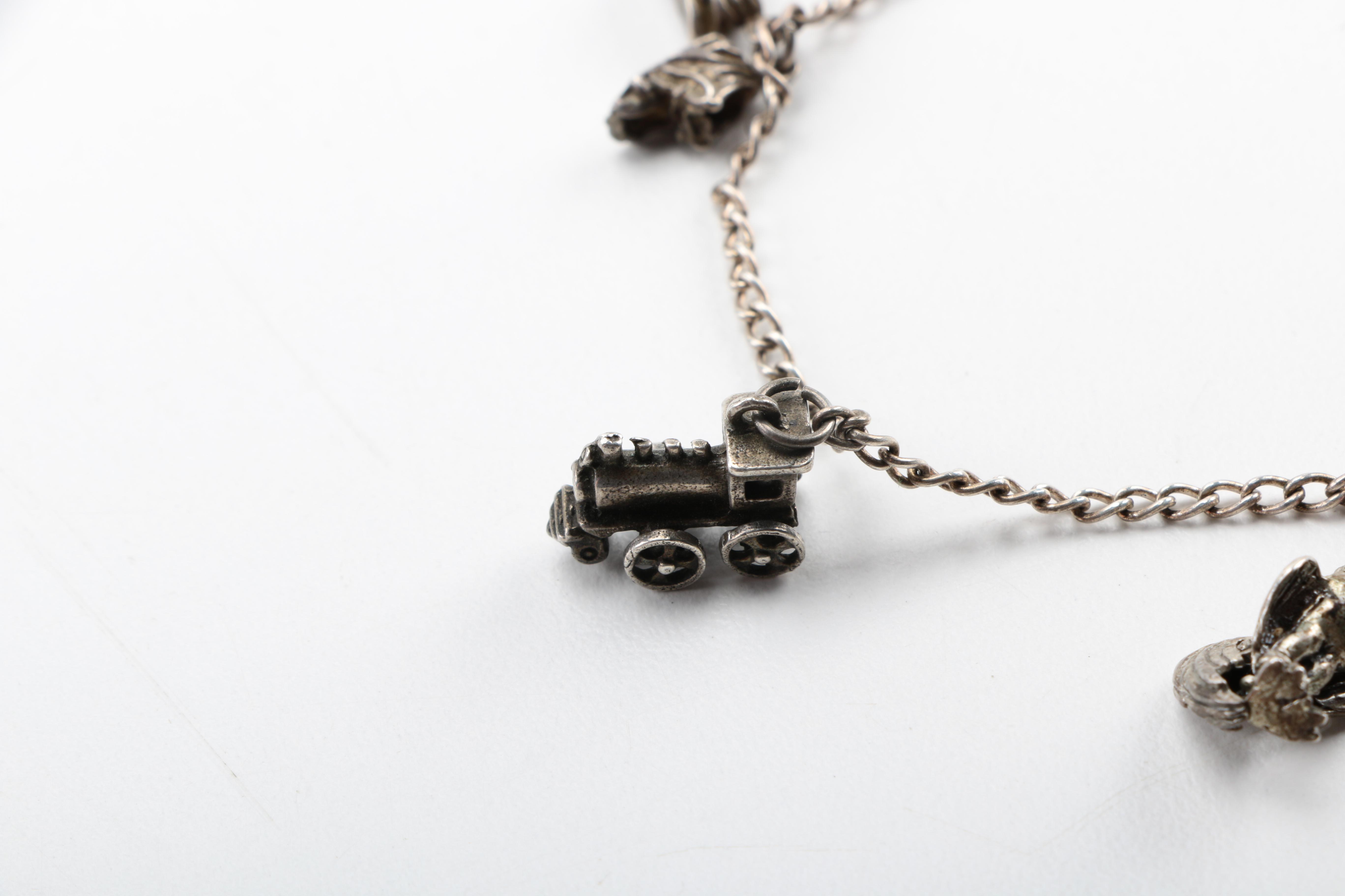 Sterling Silver Charm Bracelets