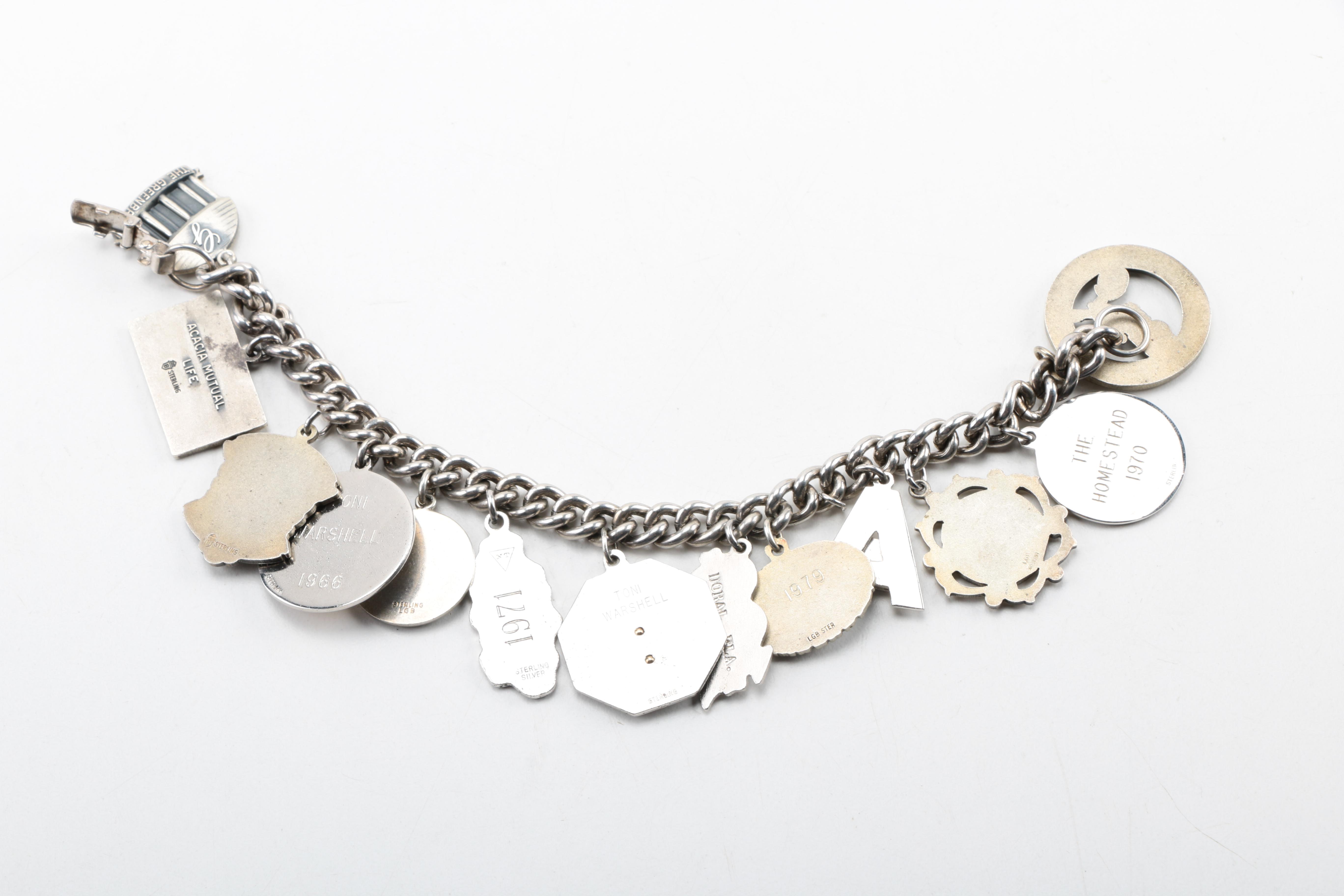 Sterling Silver Charm Bracelets