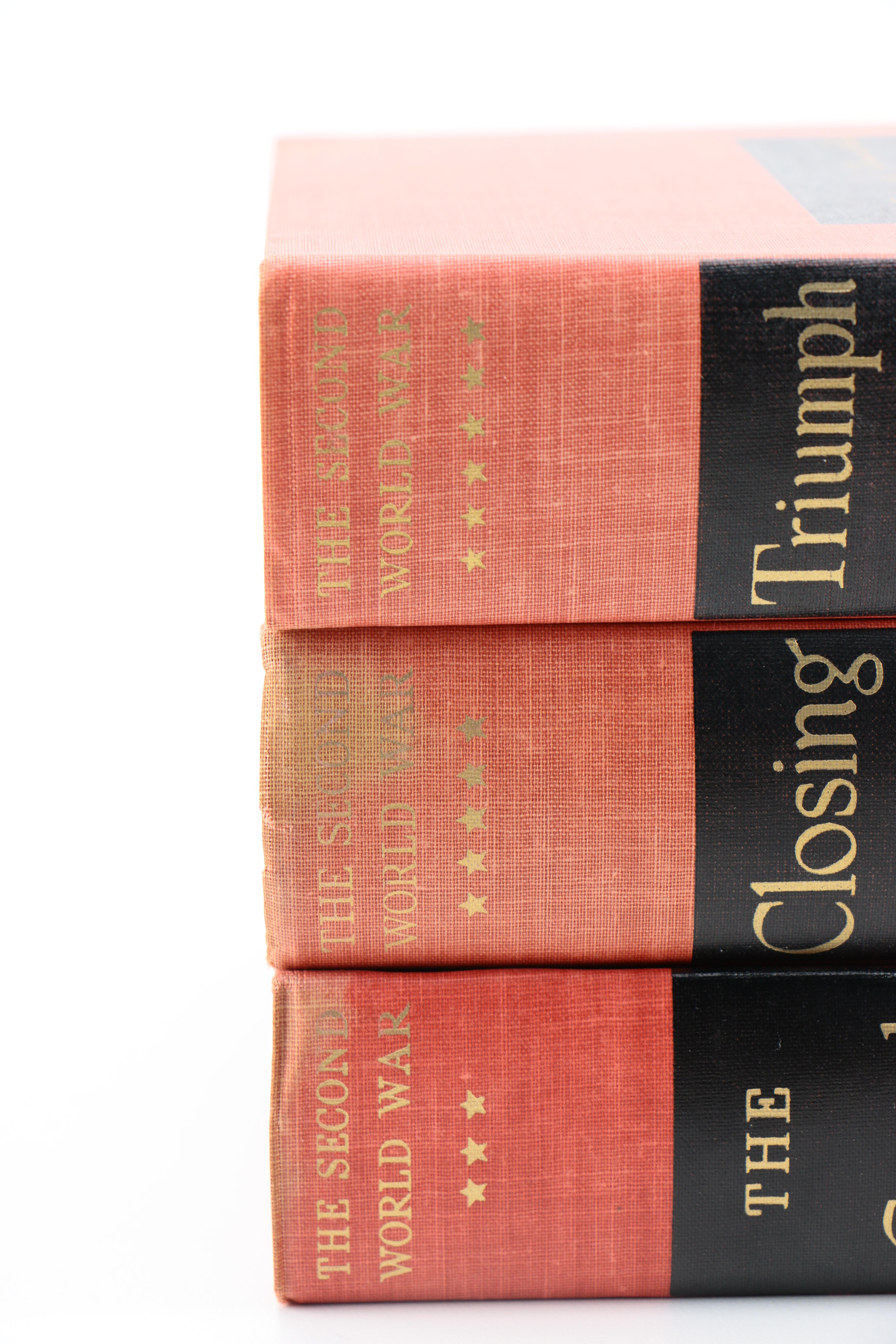 1950s First Edition Complete Set "The Second World War" by Winston Churchill