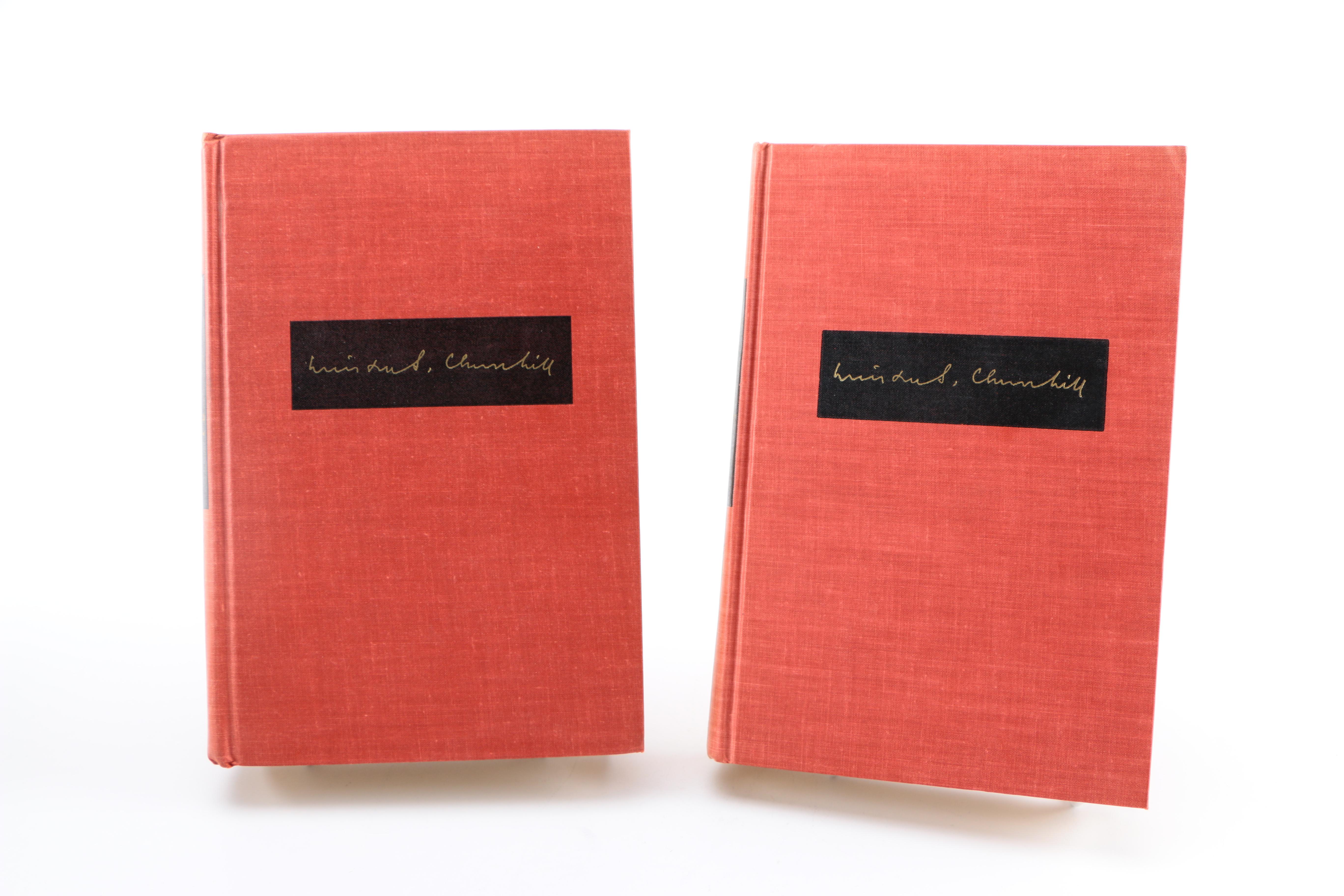 1950s First Edition Complete Set "The Second World War" by Winston Churchill