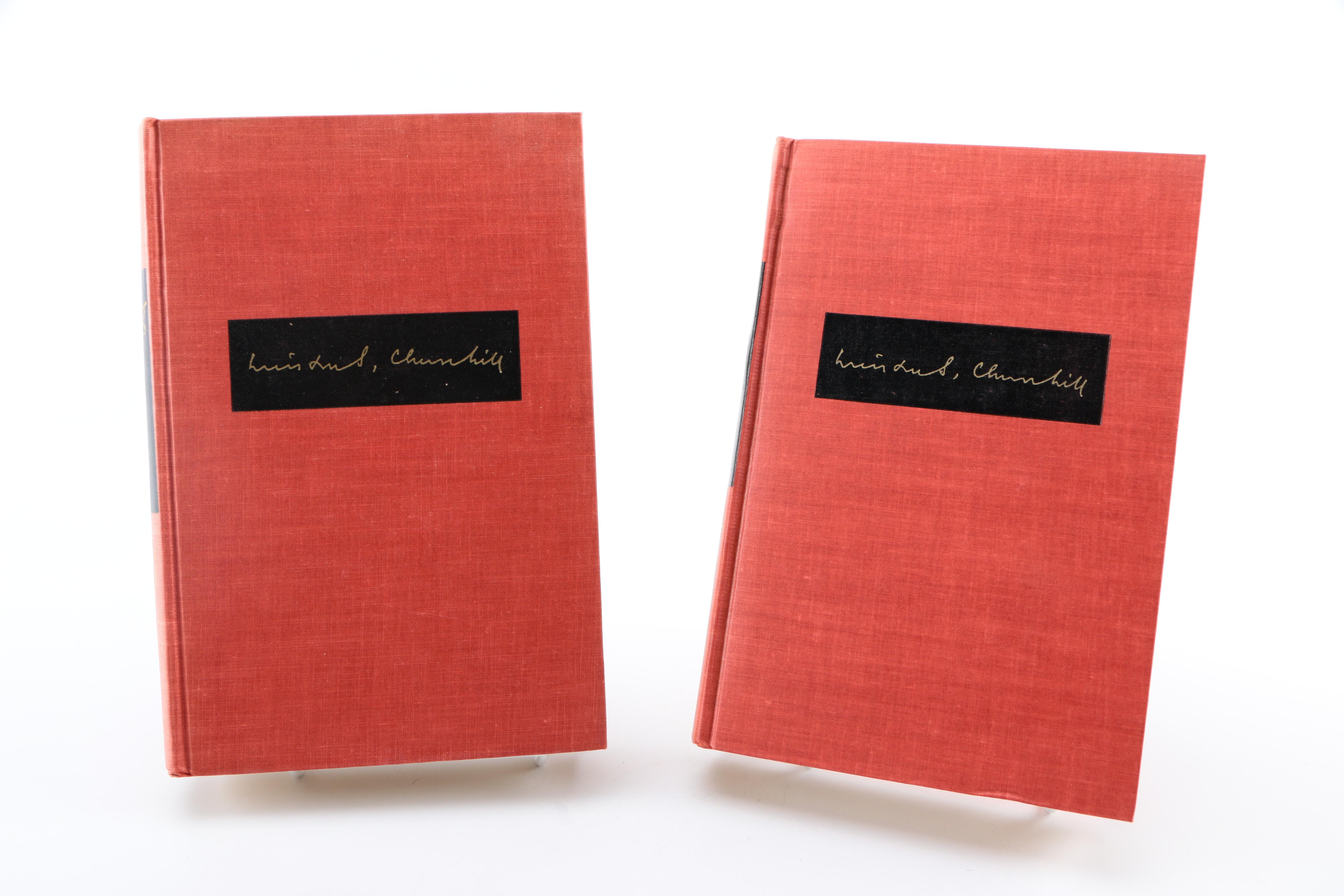 1950s First Edition Complete Set "The Second World War" by Winston Churchill