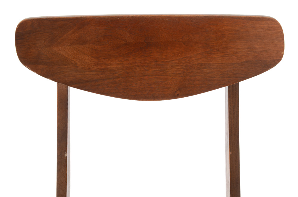 Mid Century Modern Walnut Side Chairs