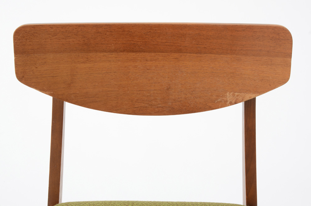 Mid Century Modern Walnut Side Chairs