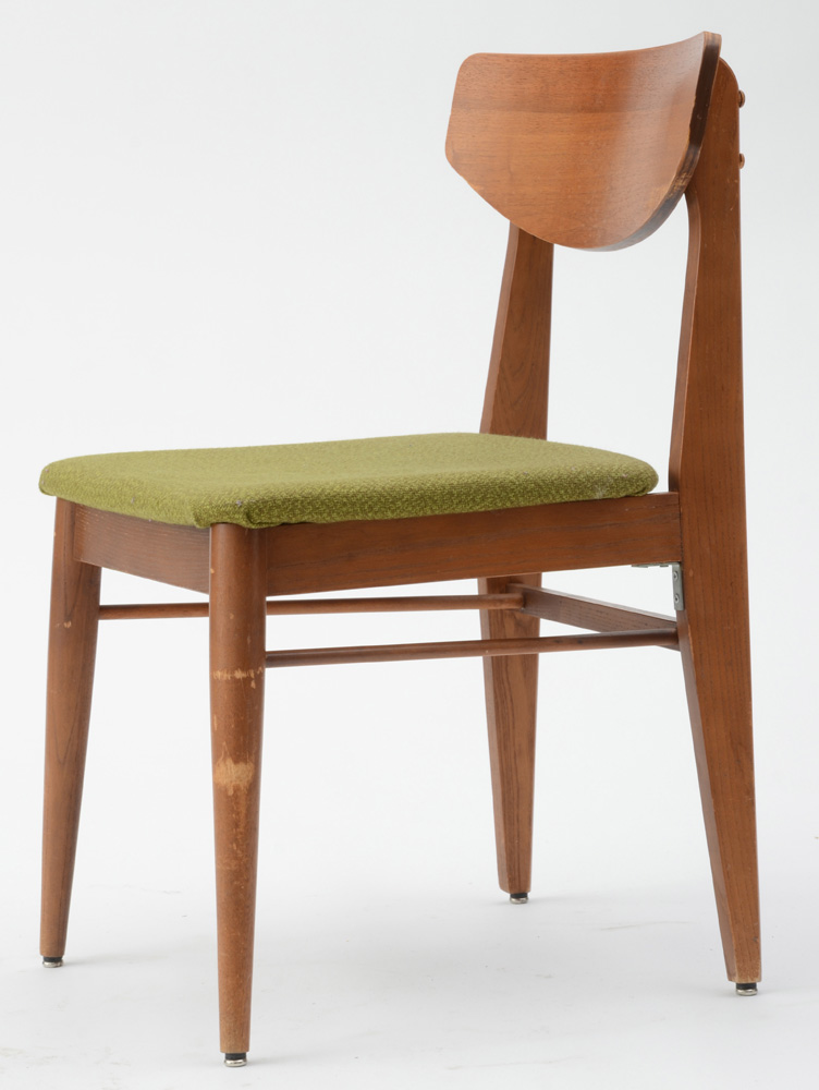 Mid Century Modern Walnut Side Chairs