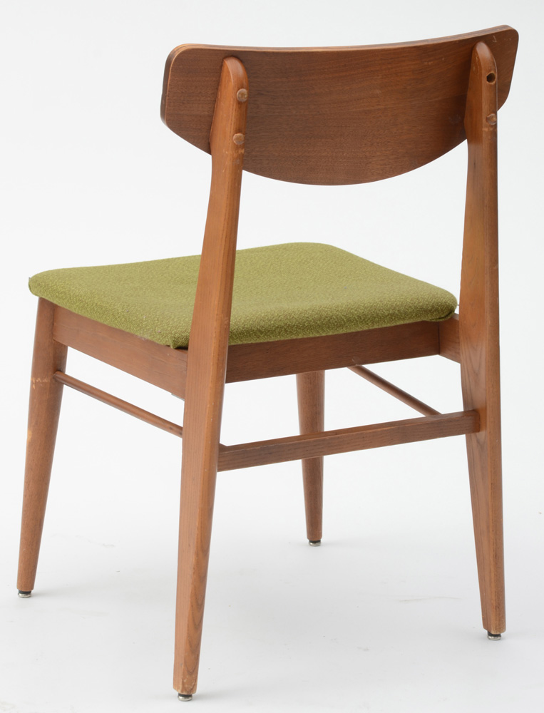 Mid Century Modern Walnut Side Chairs