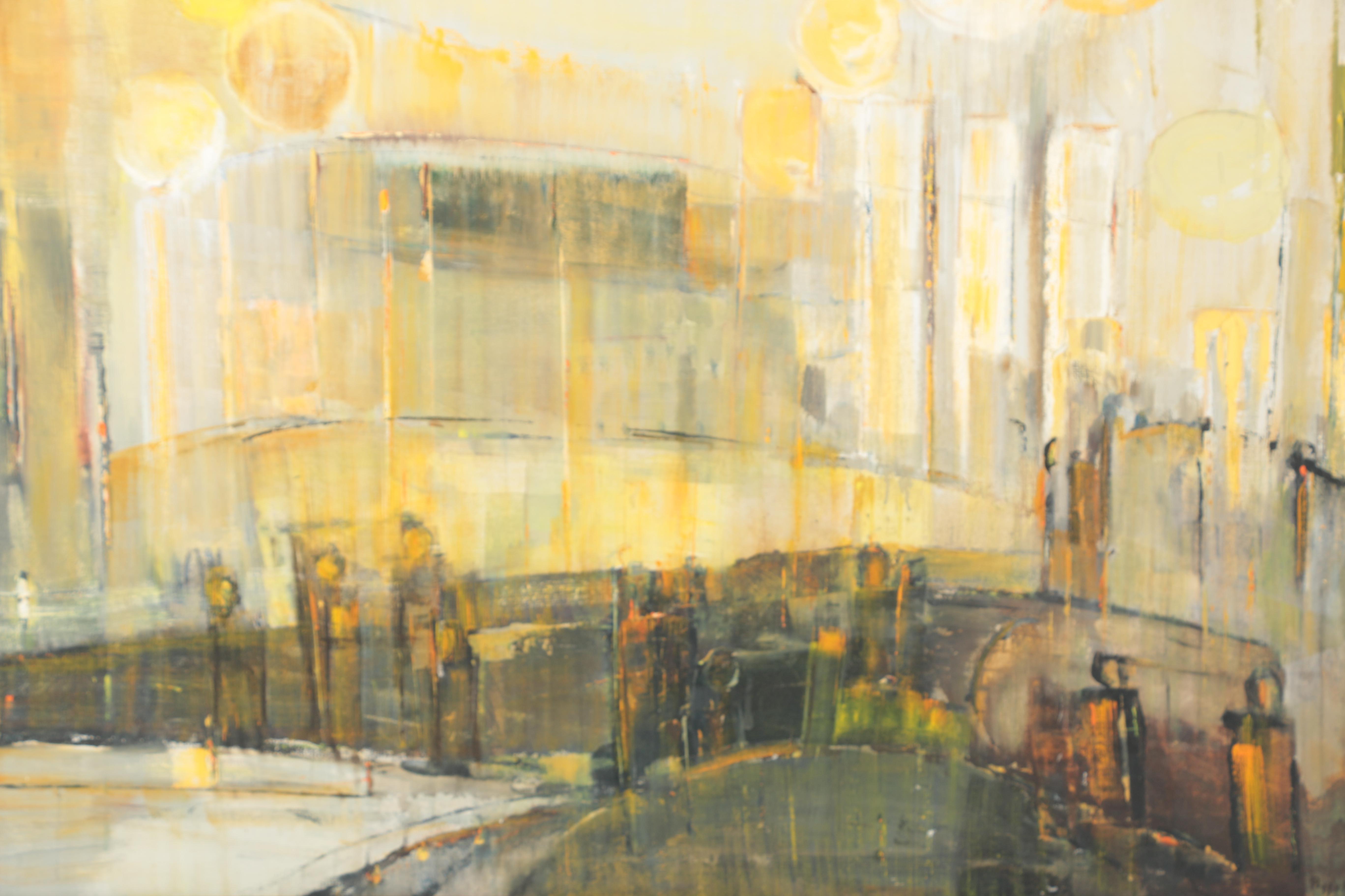 Peggy Holloway Oil Painting on Canvas "Gardens"