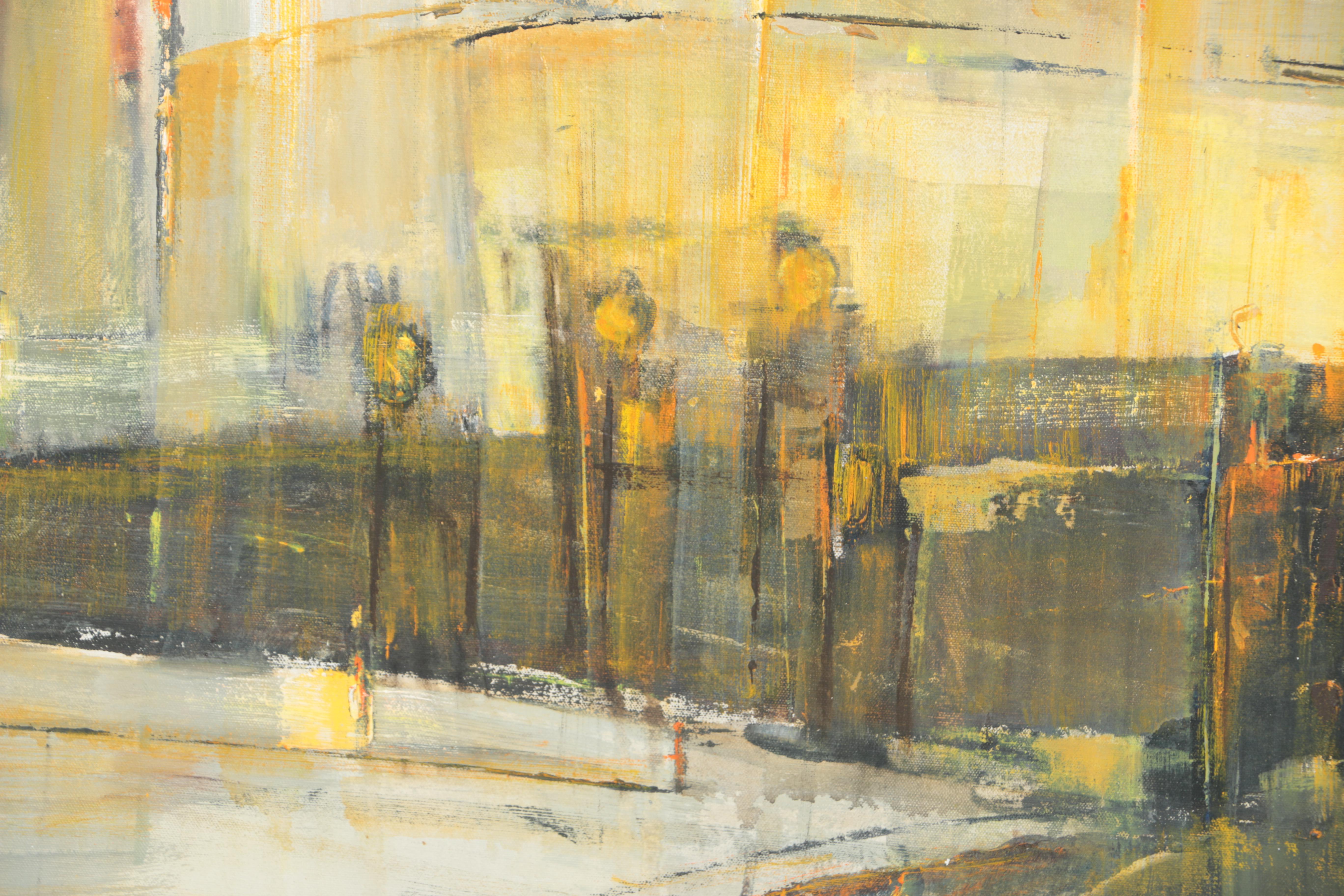 Peggy Holloway Oil Painting on Canvas "Gardens"