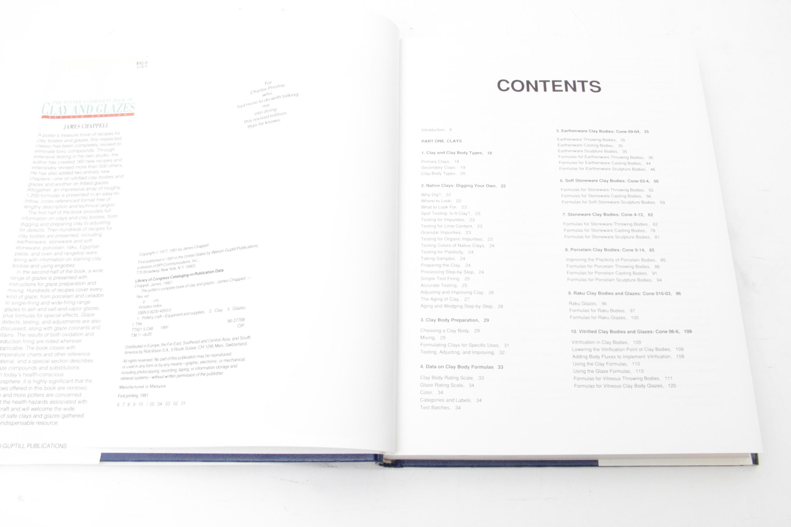 Books on Ceramics and Pottery