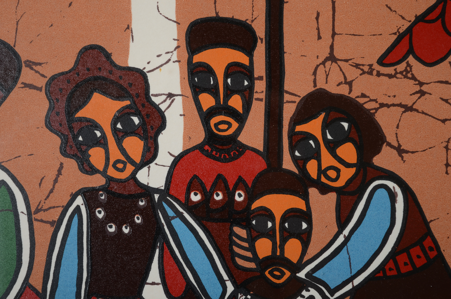 Amos Amit Limited Edition Serigraph "Fish Market"