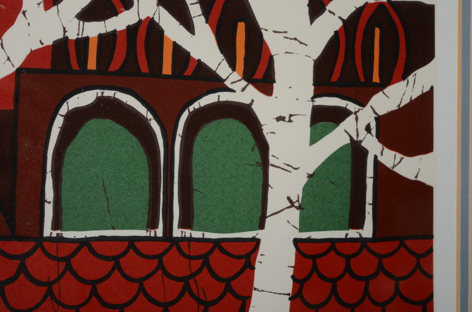 Amos Amit Limited Edition Serigraph "Fish Market"