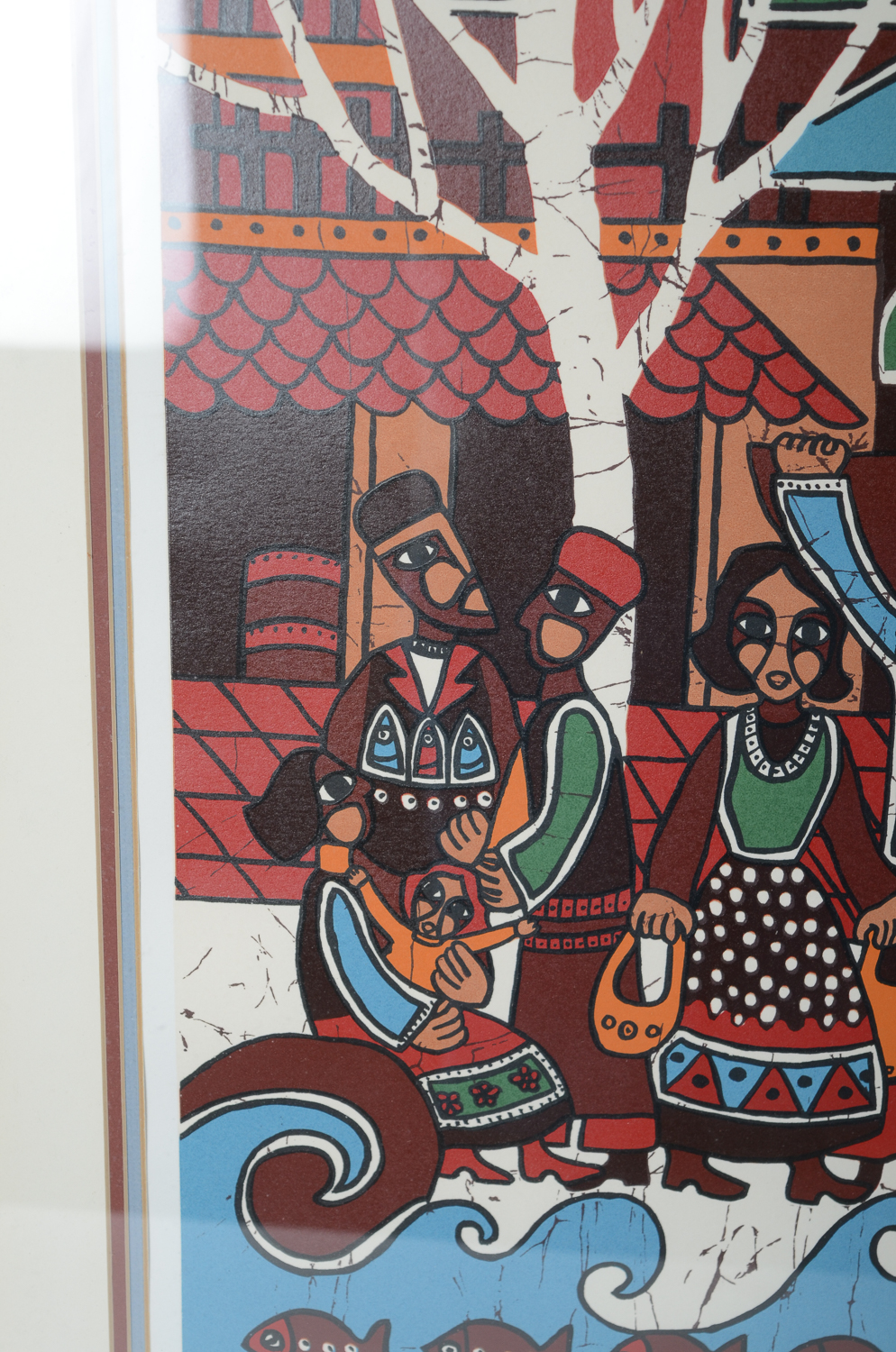 Amos Amit Limited Edition Serigraph "Fish Market"