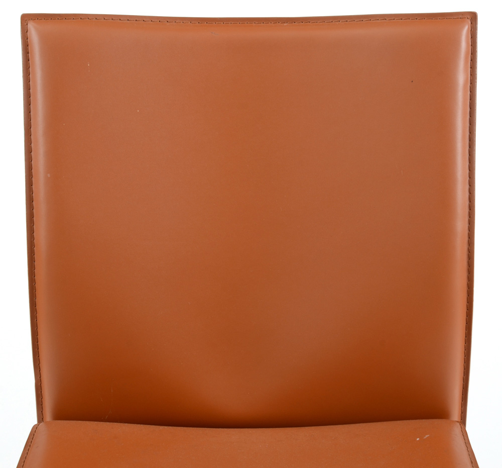 Rigid Leather Side Chair