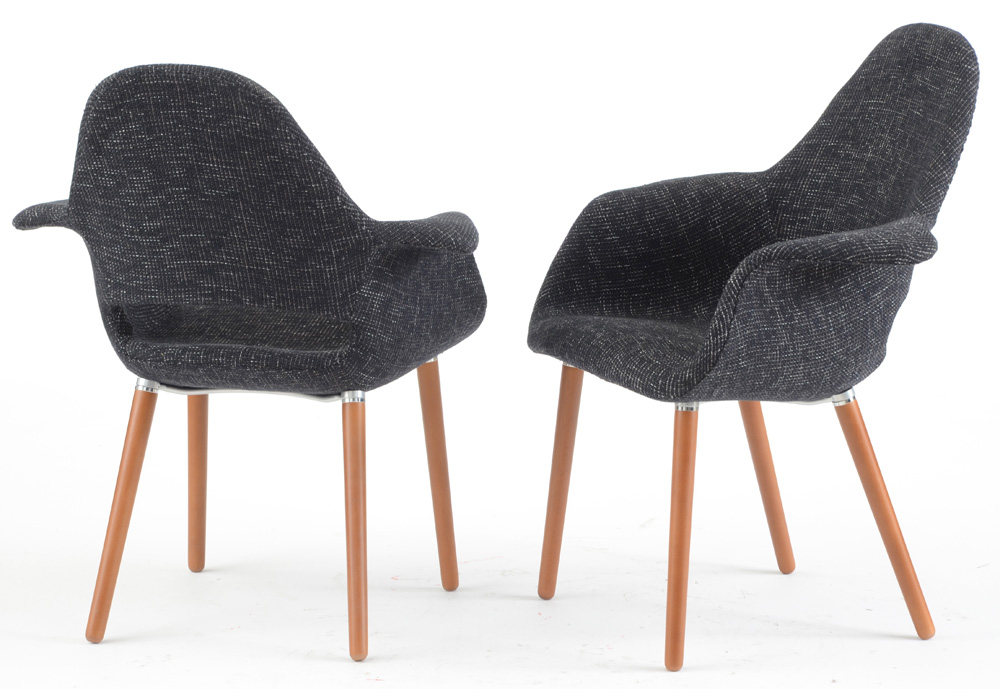 Pair of Contemporary Modern Style "Calla" Chairs