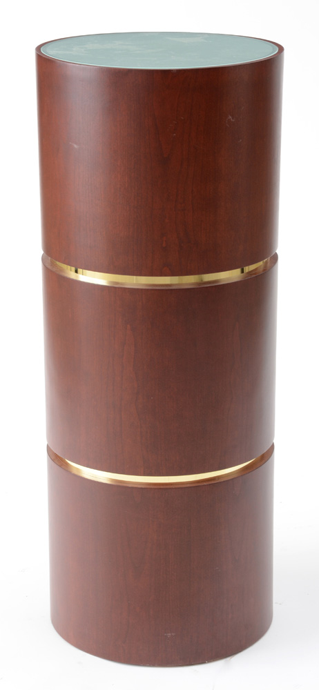 Custom Contemporary Style Lighted Art Pedestal