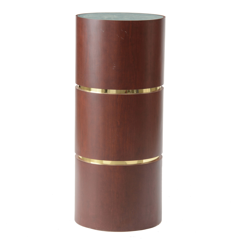 Custom Contemporary Style Lighted Art Pedestal