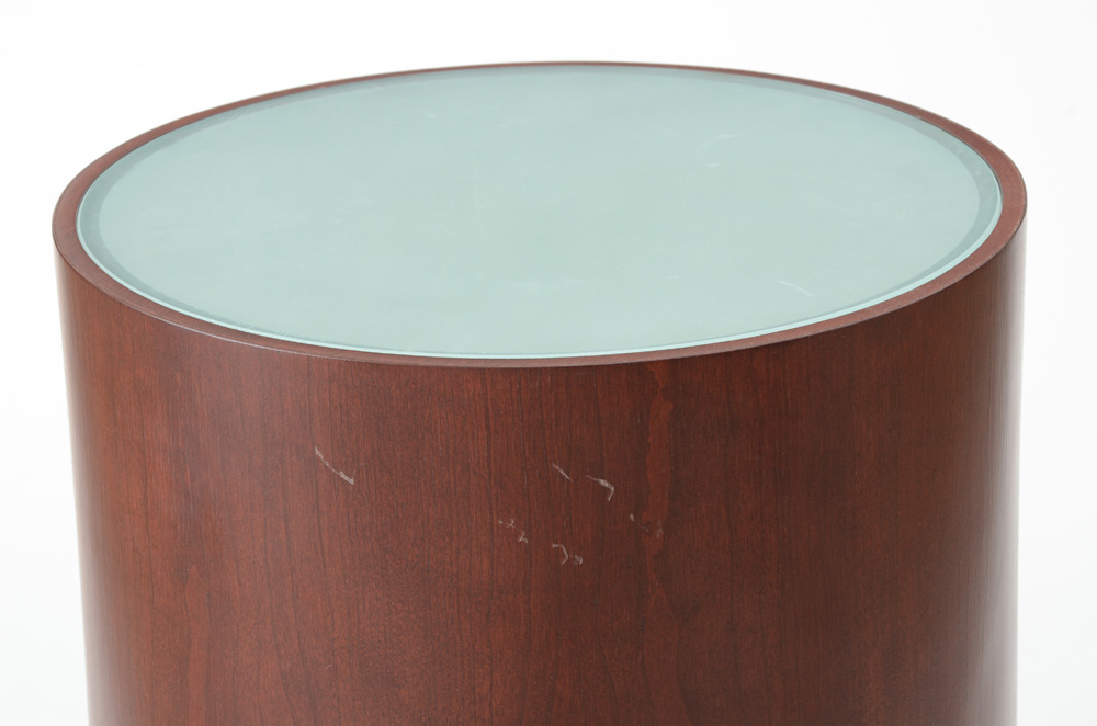 Custom Contemporary Style Lighted Art Pedestal