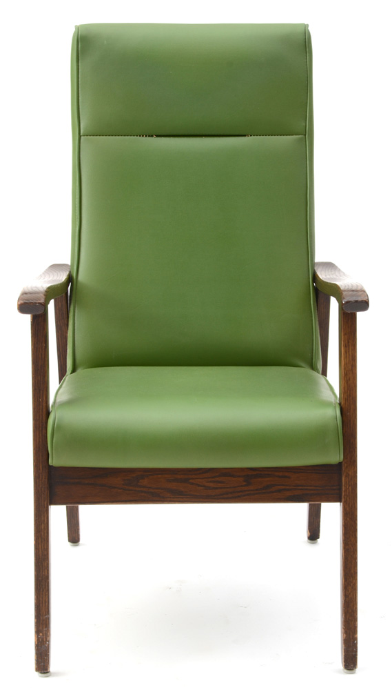 Mid Century Modern Oak Arm Chairs