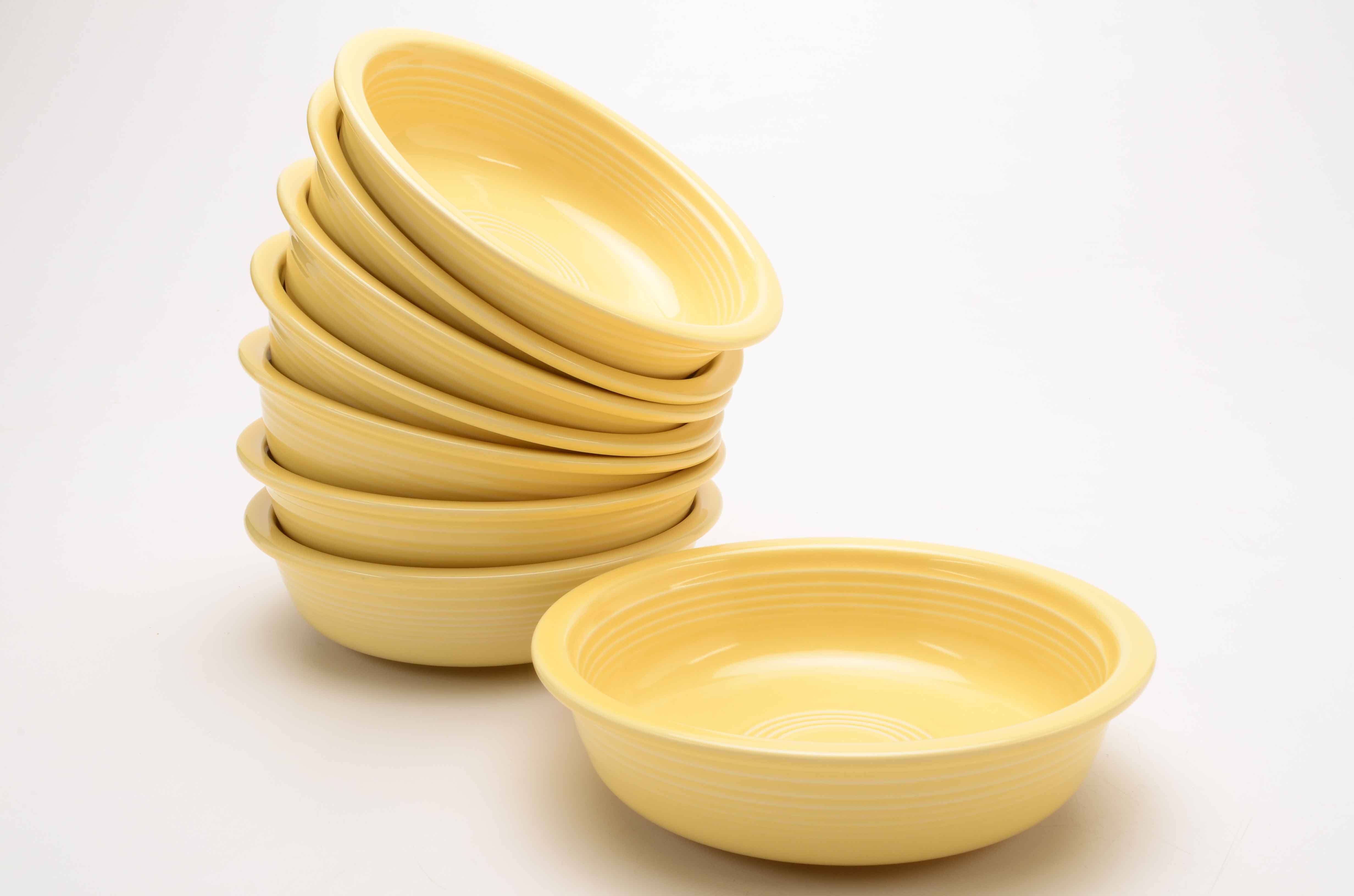 Set of Yellow Fiestaware China
