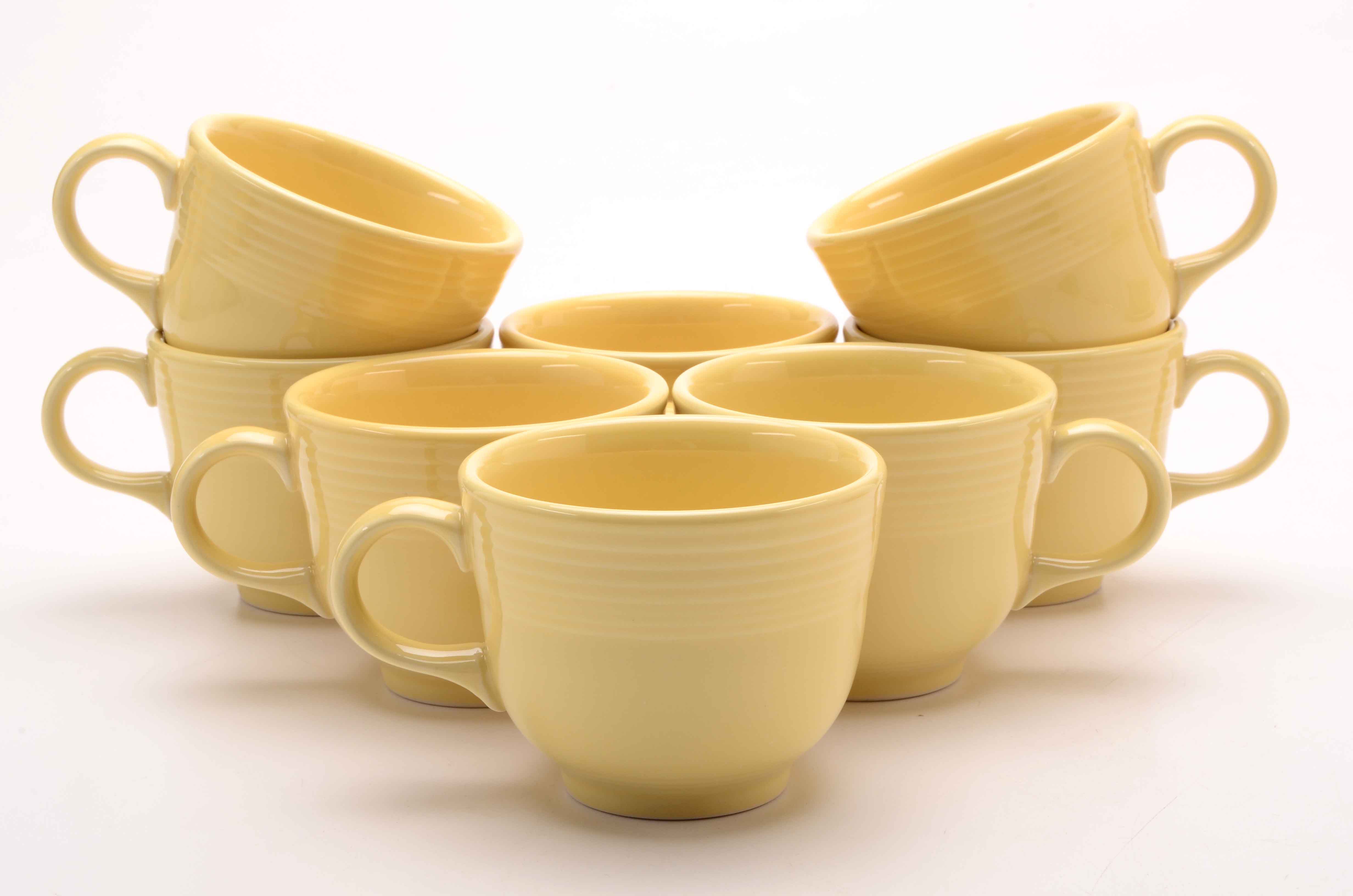 Set of Yellow Fiestaware China