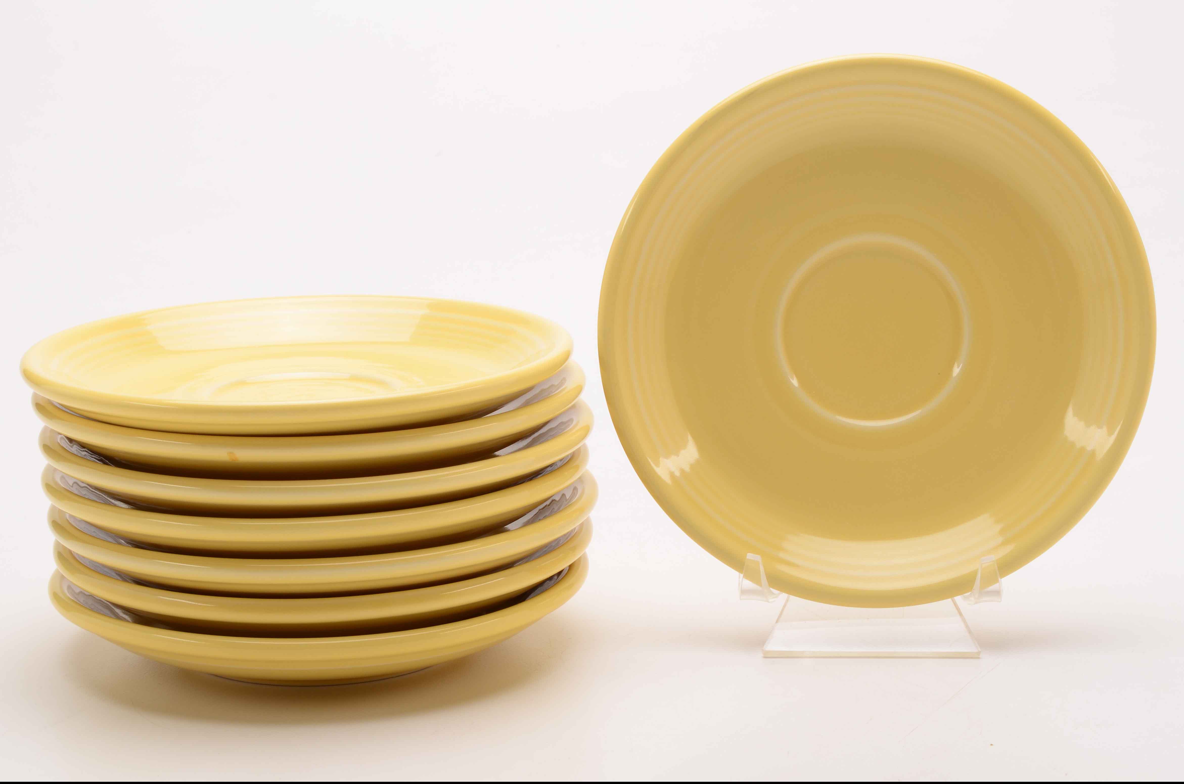 Set of Yellow Fiestaware China