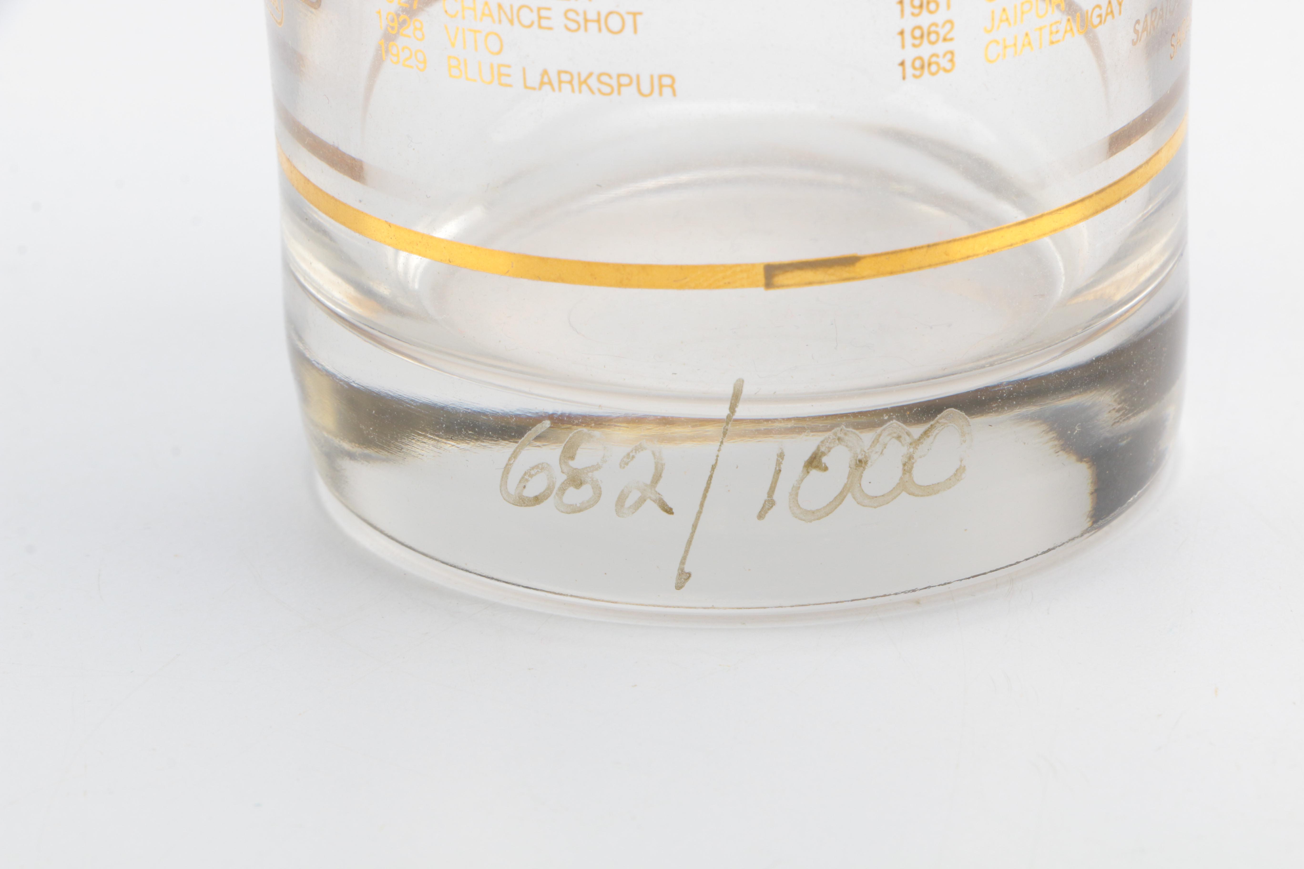 Limited Edition Kentucky Derby and Belmont Stakes Glasses