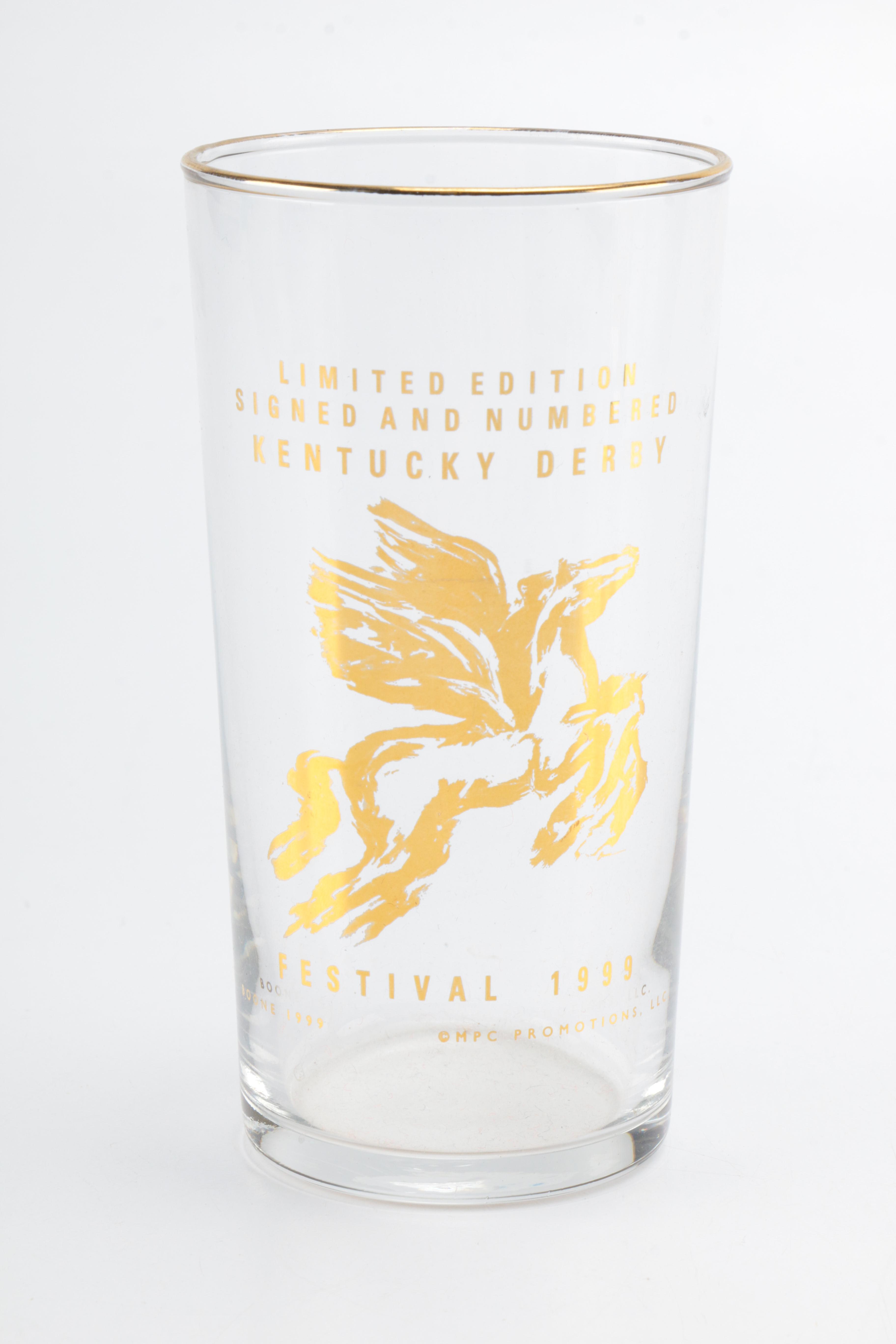 Limited Edition Kentucky Derby and Belmont Stakes Glasses