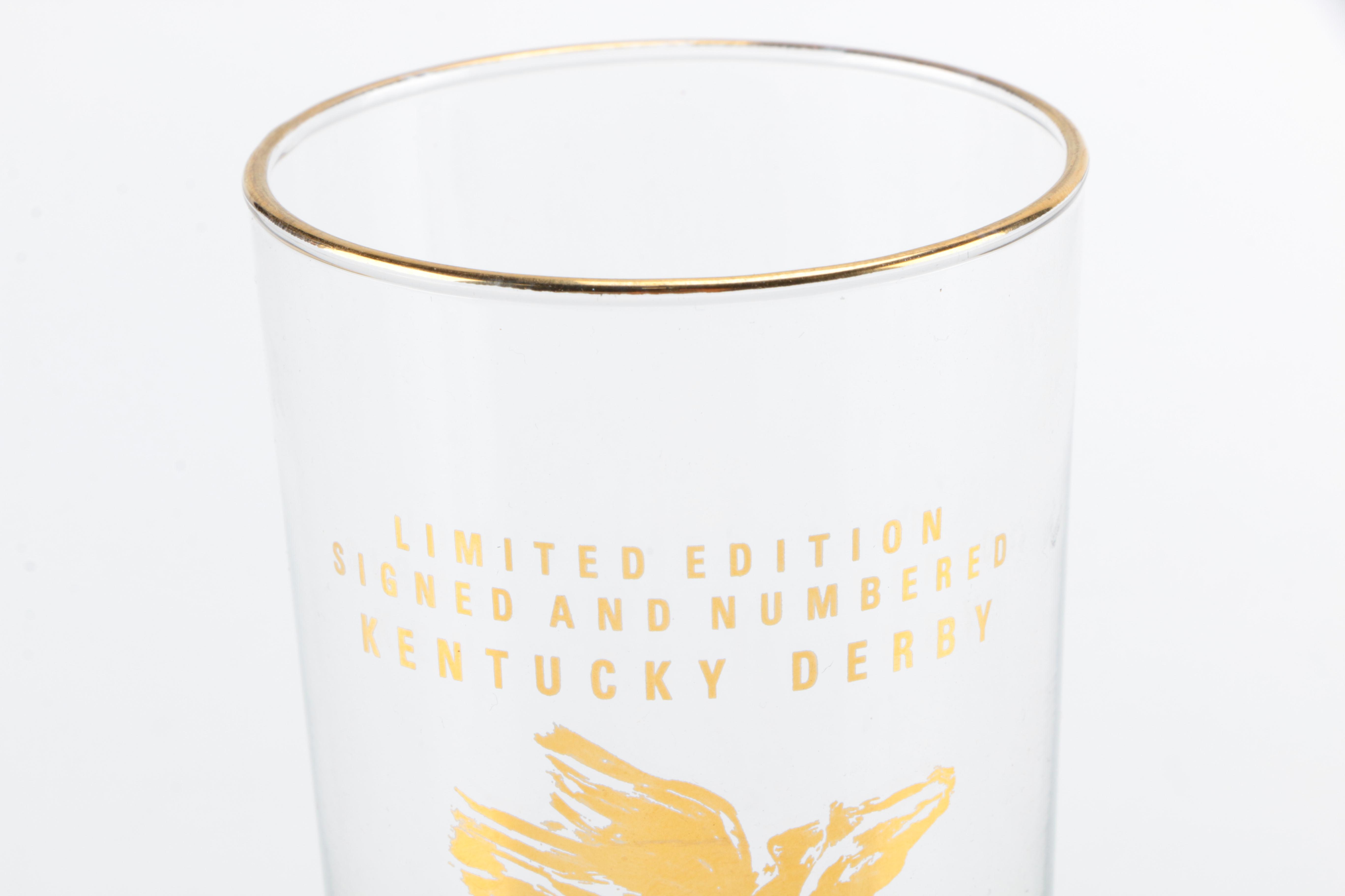Limited Edition Kentucky Derby and Belmont Stakes Glasses
