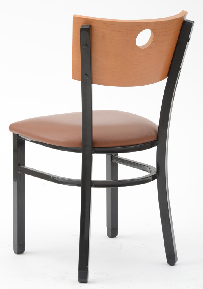 Pair of Contemporary Laminated Side Chairs by Falcon Products