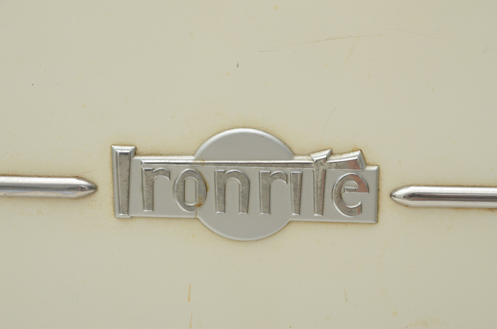 Vintage Ironrite Machine with Original Chair