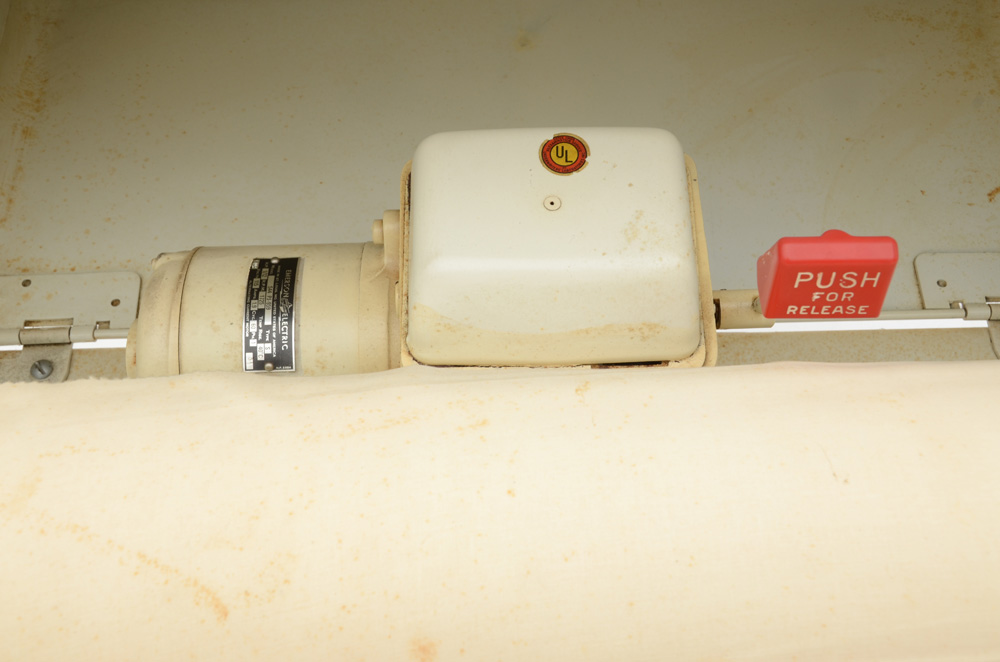 Vintage Ironrite Machine with Original Chair