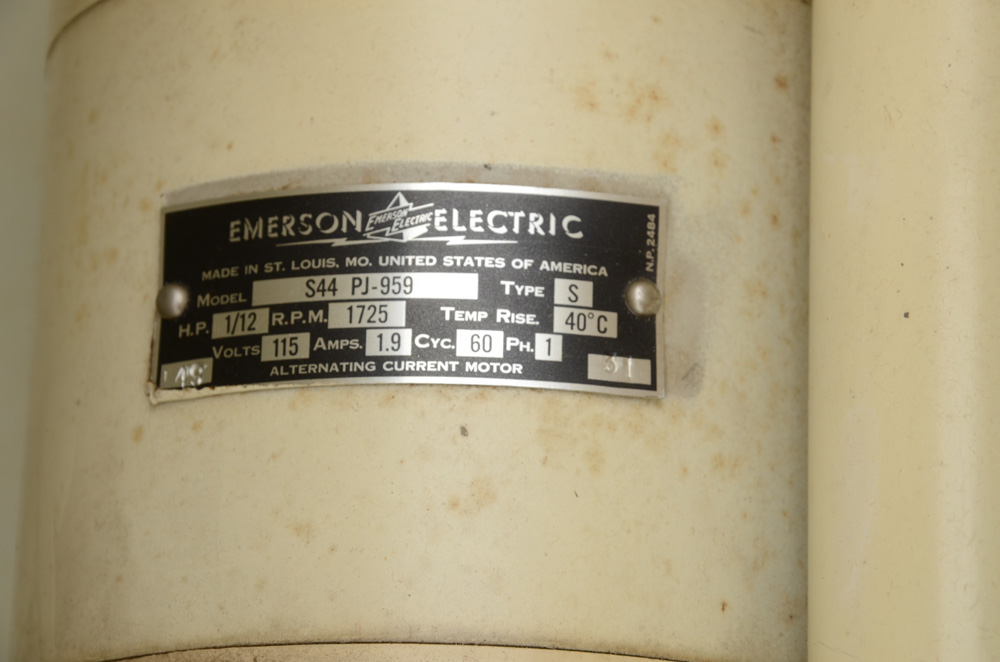 Vintage Ironrite Machine with Original Chair