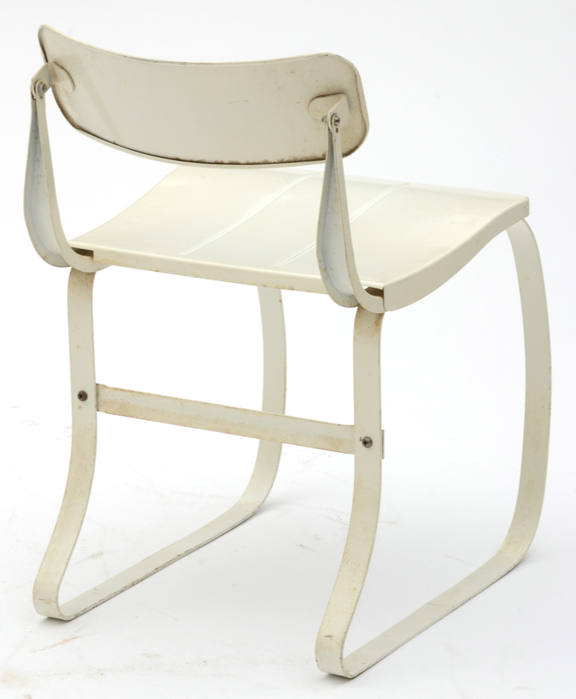 Vintage Ironrite Machine with Original Chair