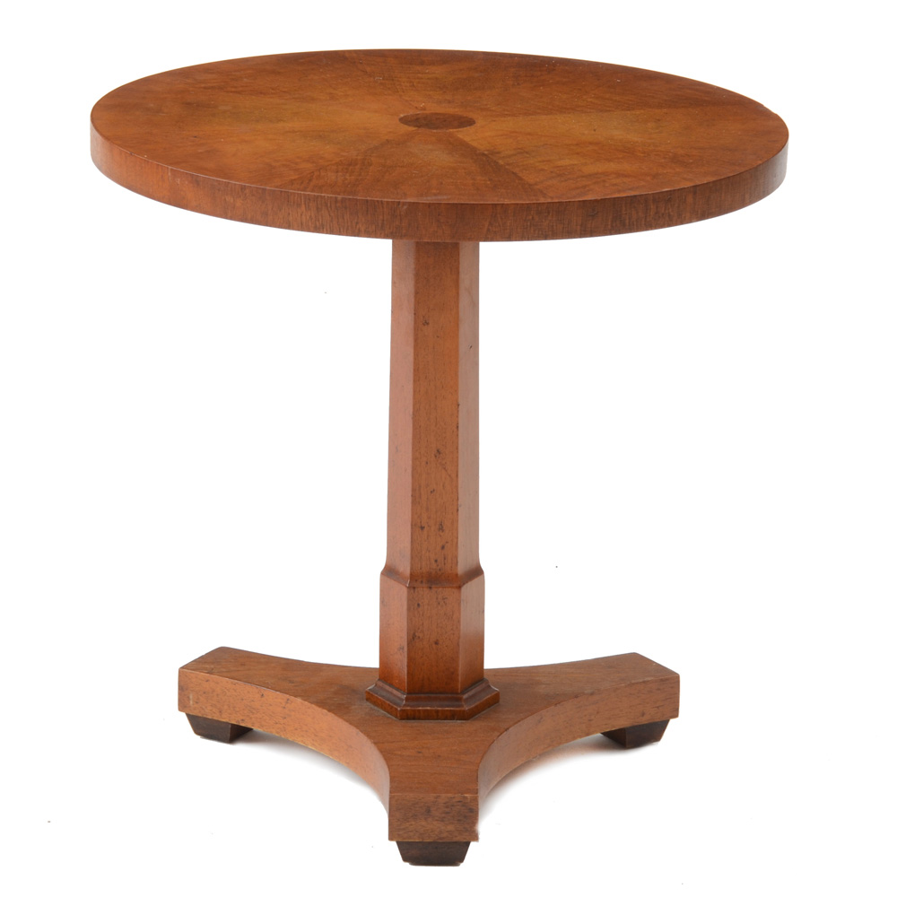 Walnut Veneered Occasional Table
