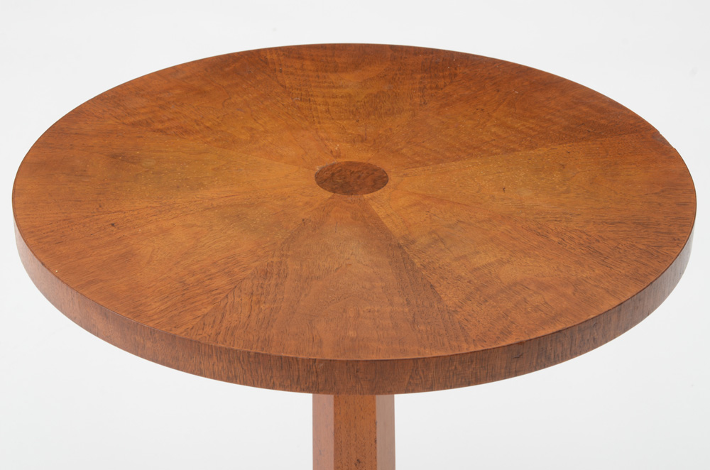 Walnut Veneered Occasional Table